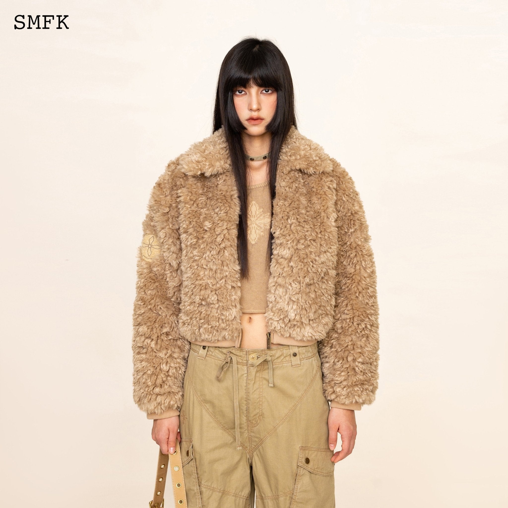 SMFK WildWorld Adventure Short Faux Fur Jacket | MADA IN CHINA