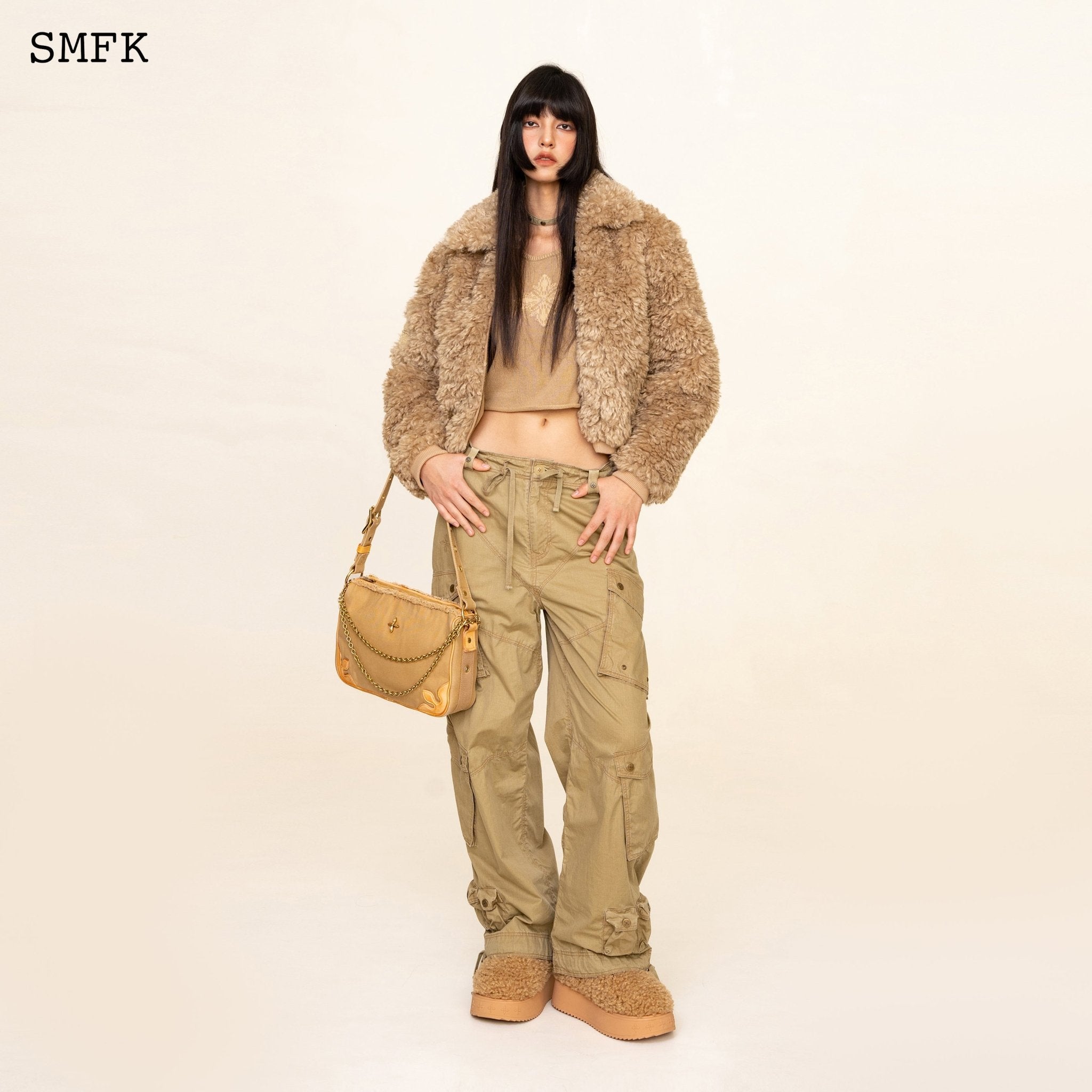 SMFK WildWorld Adventure Short Faux Fur Jacket | MADA IN CHINA