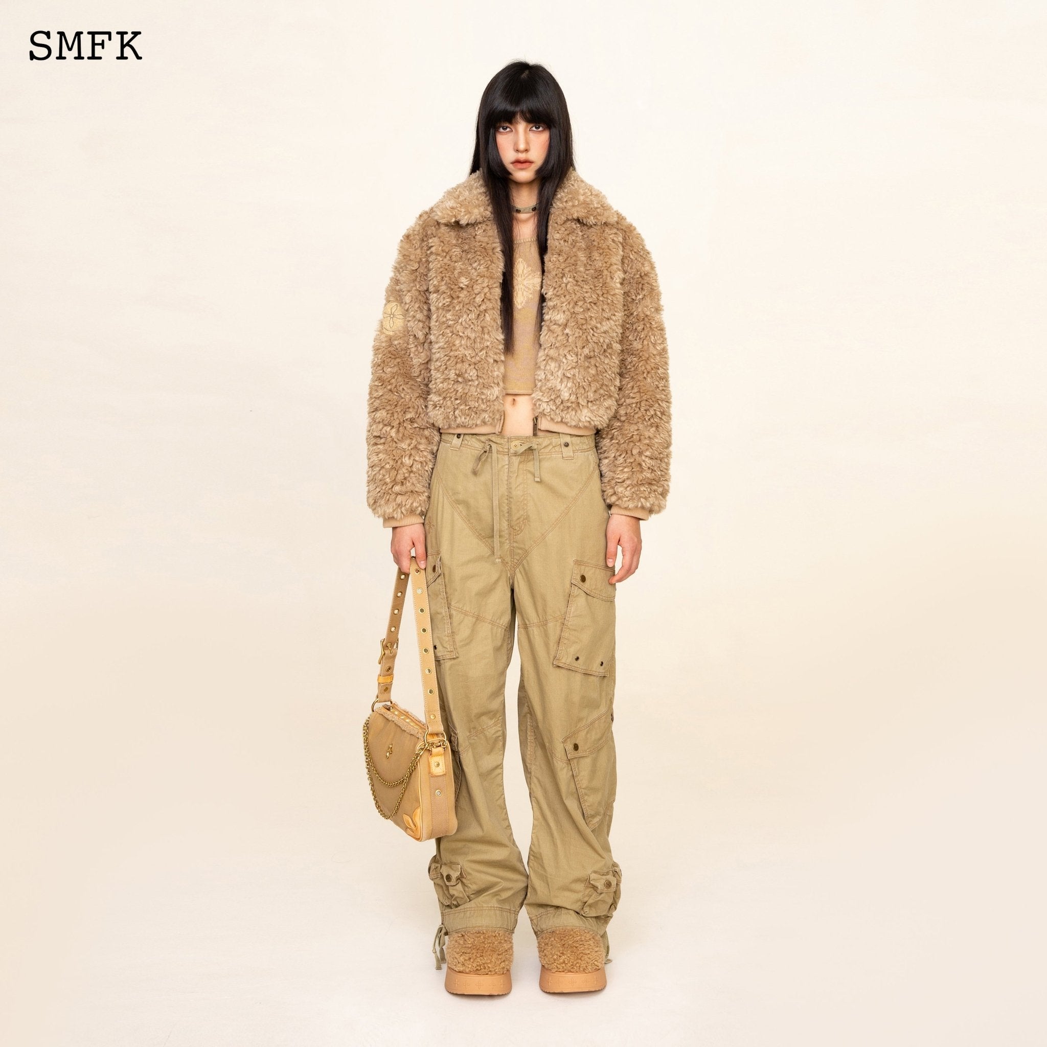 SMFK WildWorld Adventure Short Faux Fur Jacket | MADA IN CHINA