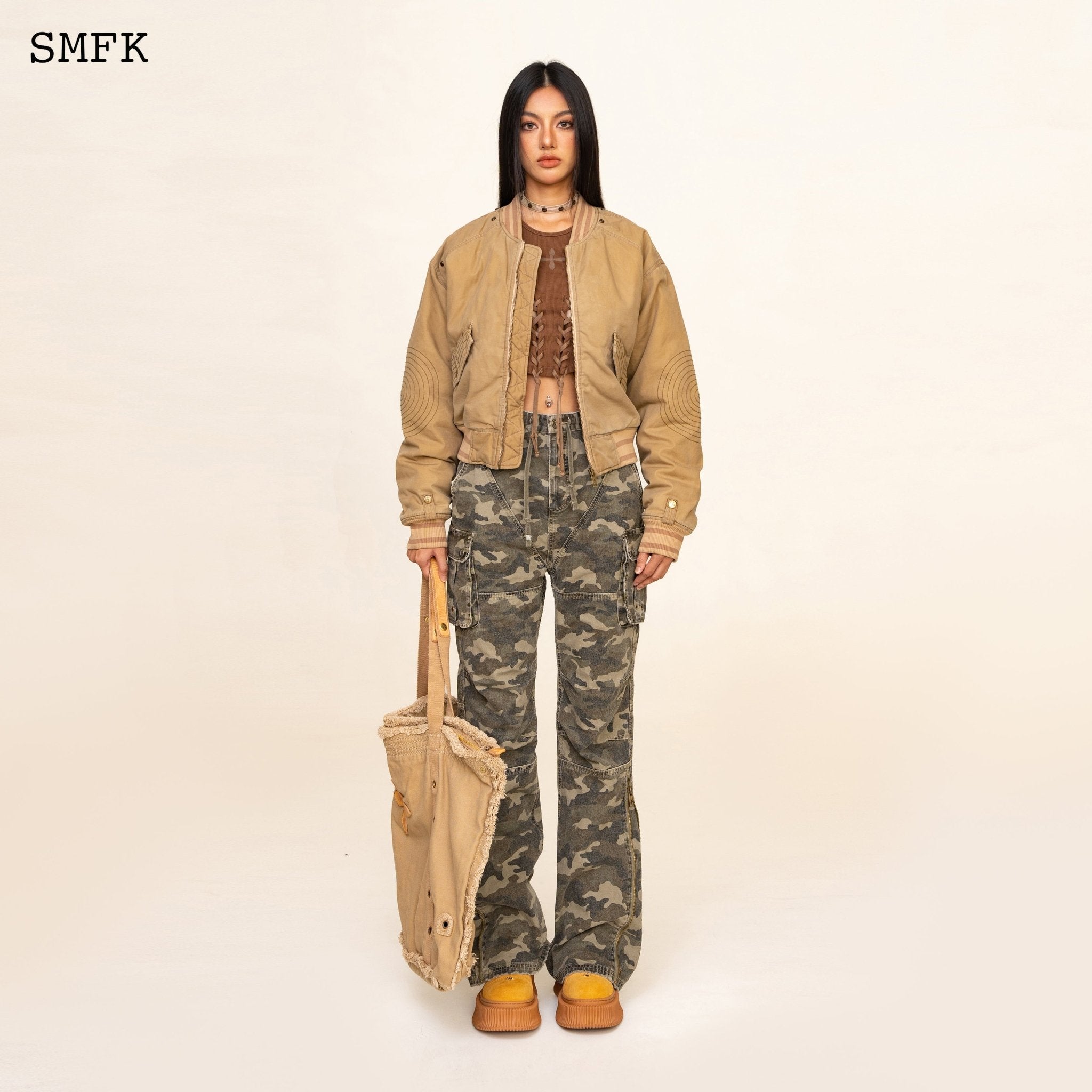 SMFK WildWorld Aviator Waxed Winter Jacket | MADA IN CHINA