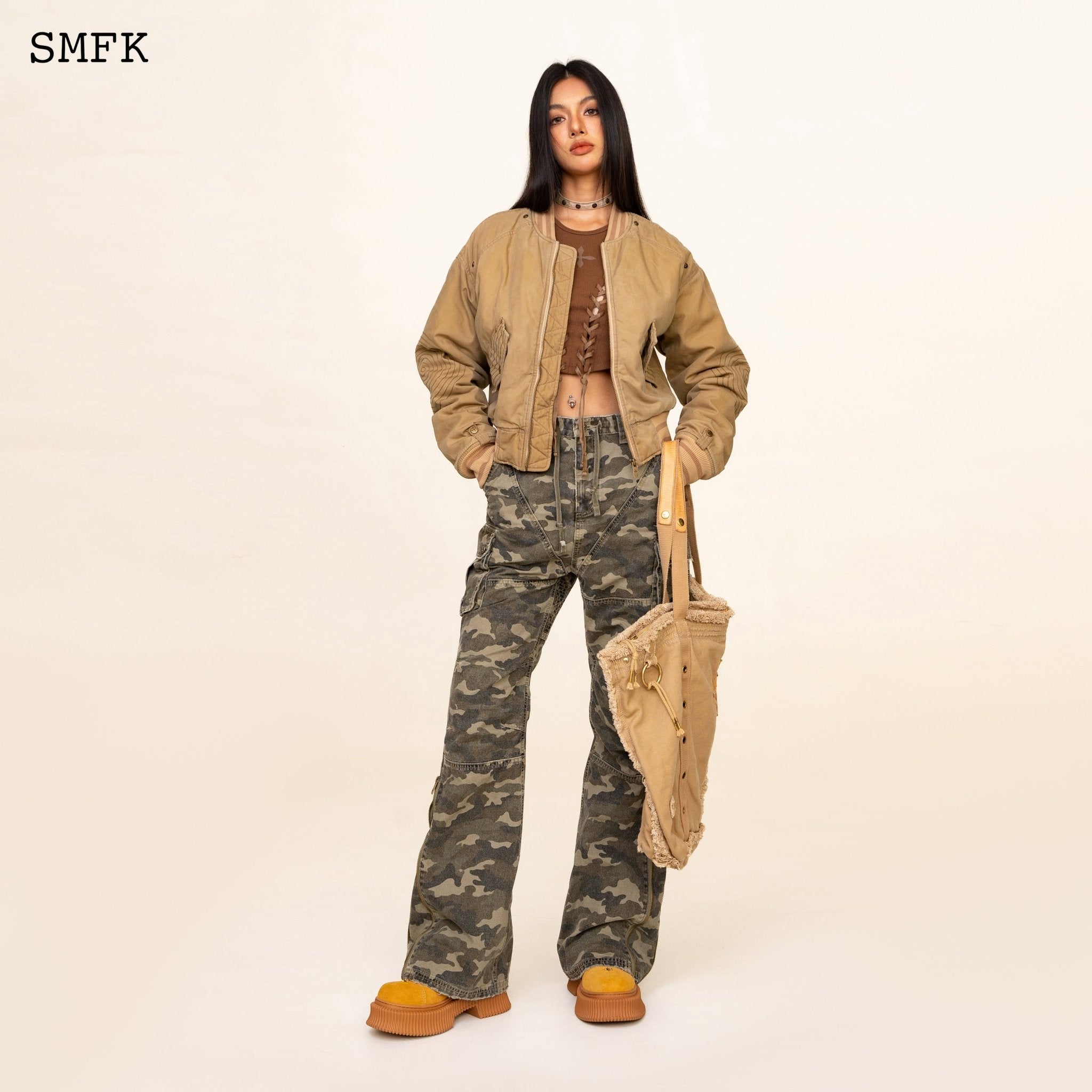 SMFK WildWorld Aviator Waxed Winter Jacket | MADA IN CHINA