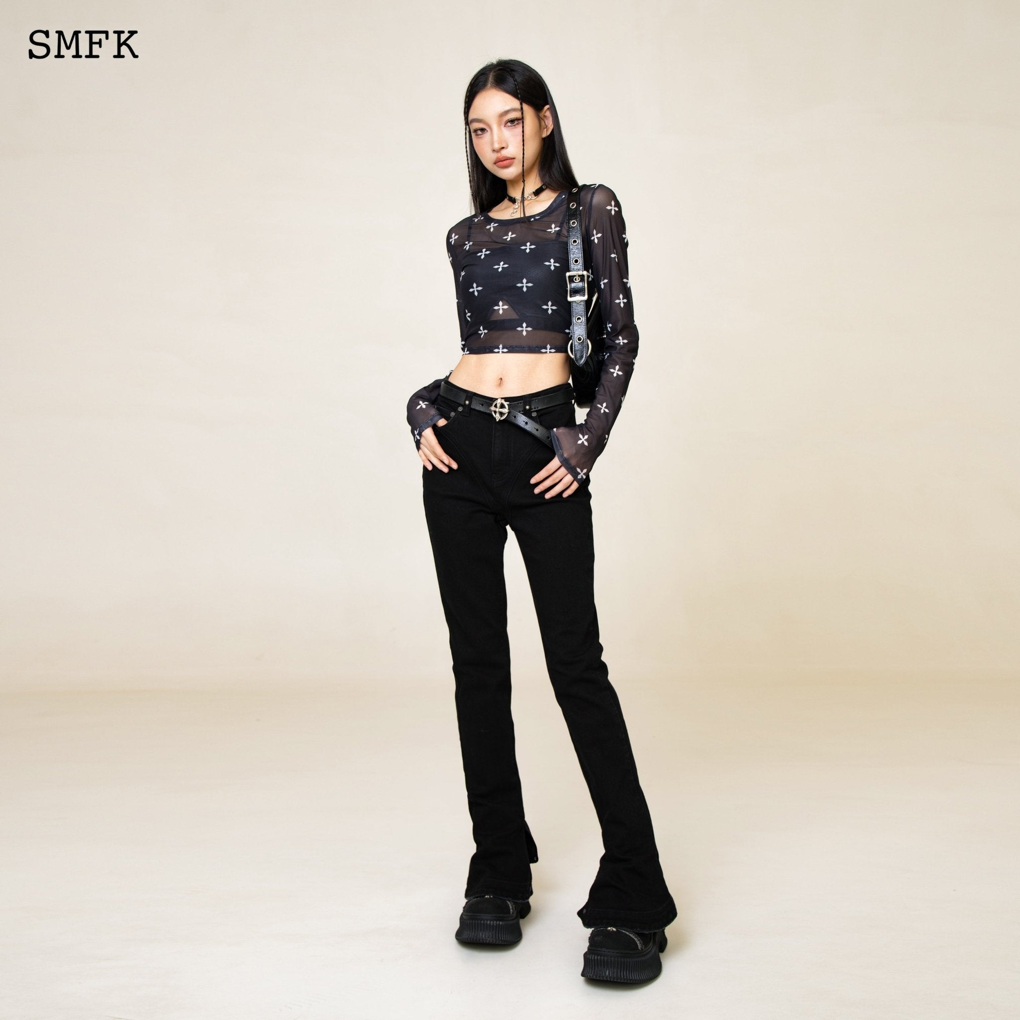 SMFK WildWorld Broncho Black Jeans | MADA IN CHINA