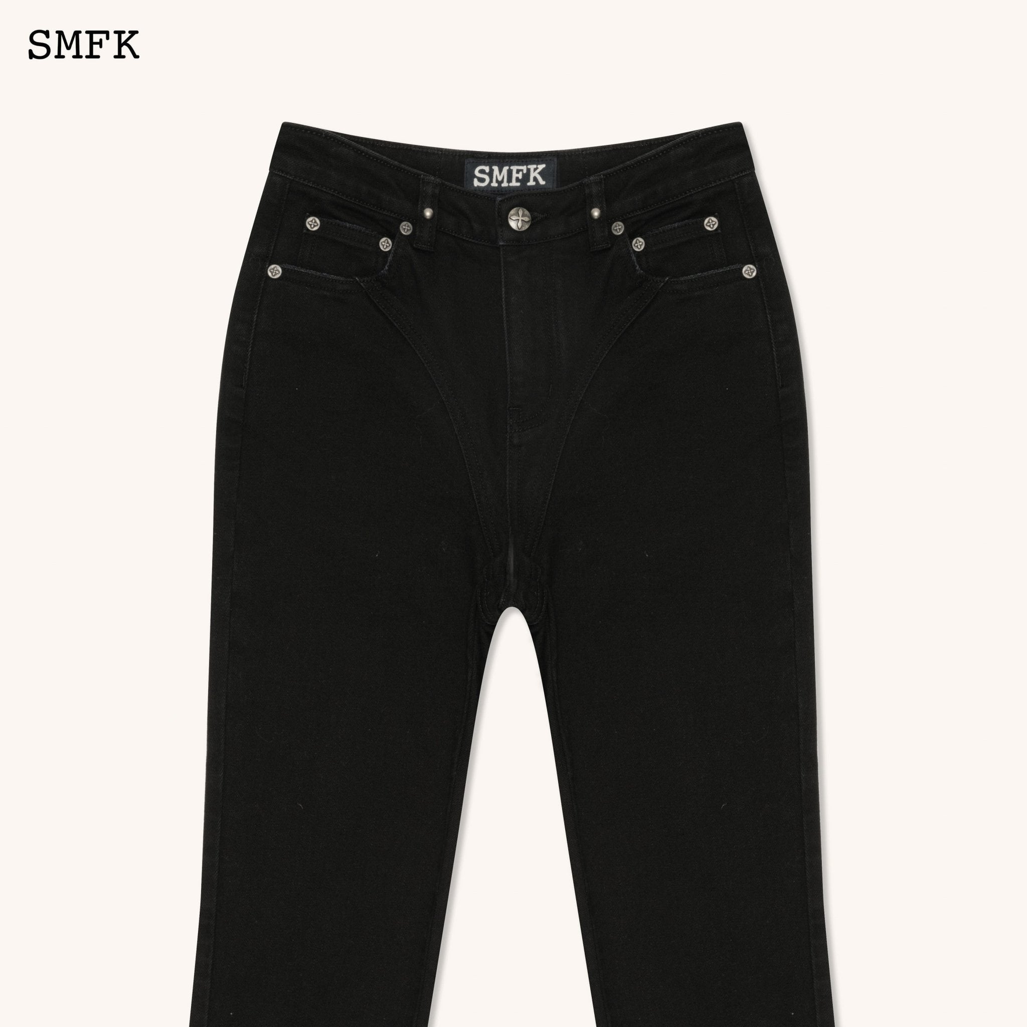 SMFK WildWorld Broncho Black Jeans | MADA IN CHINA