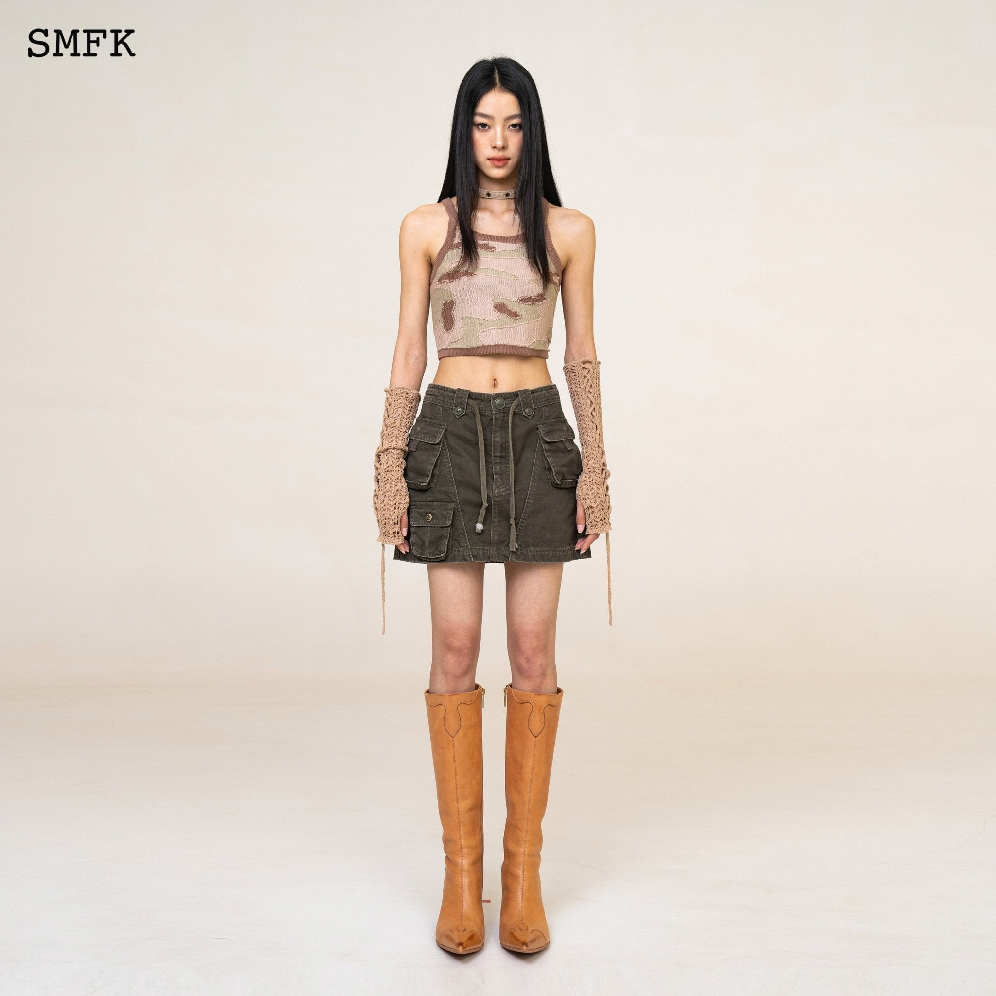 SMFK WildWorld Camouflage Weaved Tactic Vest | MADA IN CHINA