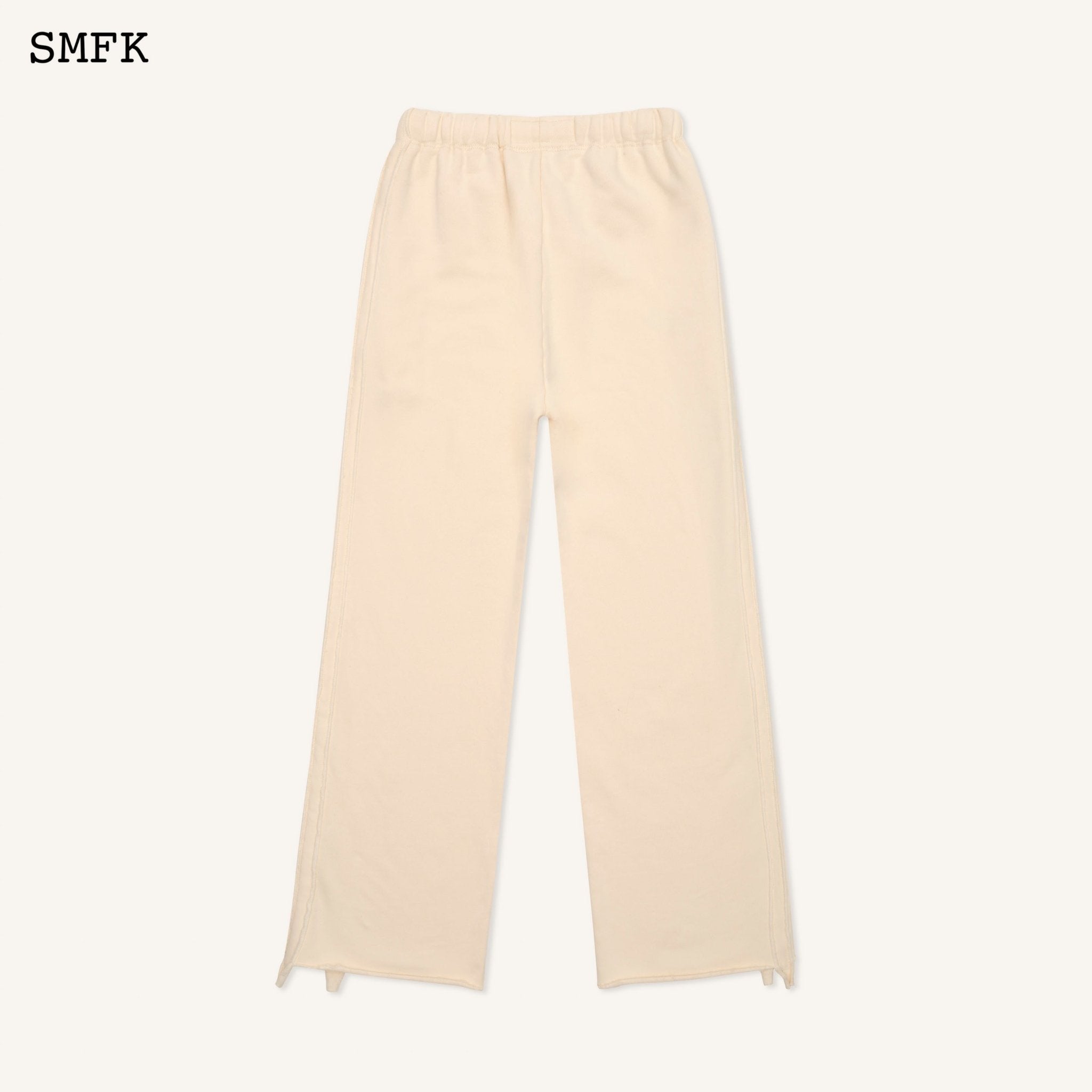 SMFK WildWorld Cream Sweatpants Culottes | MADA IN CHINA