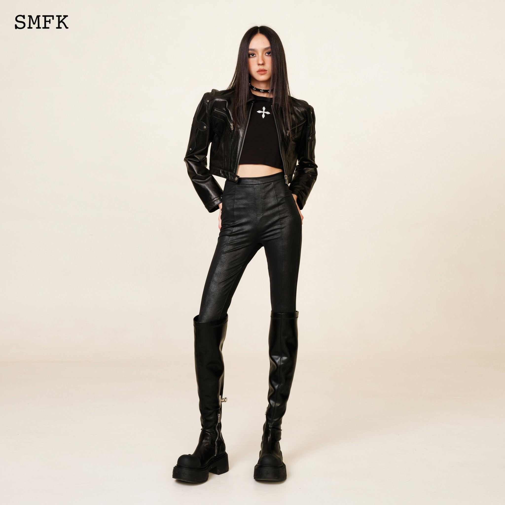 SMFK WildWorld Dancer Black Tight Pants | MADA IN CHINA