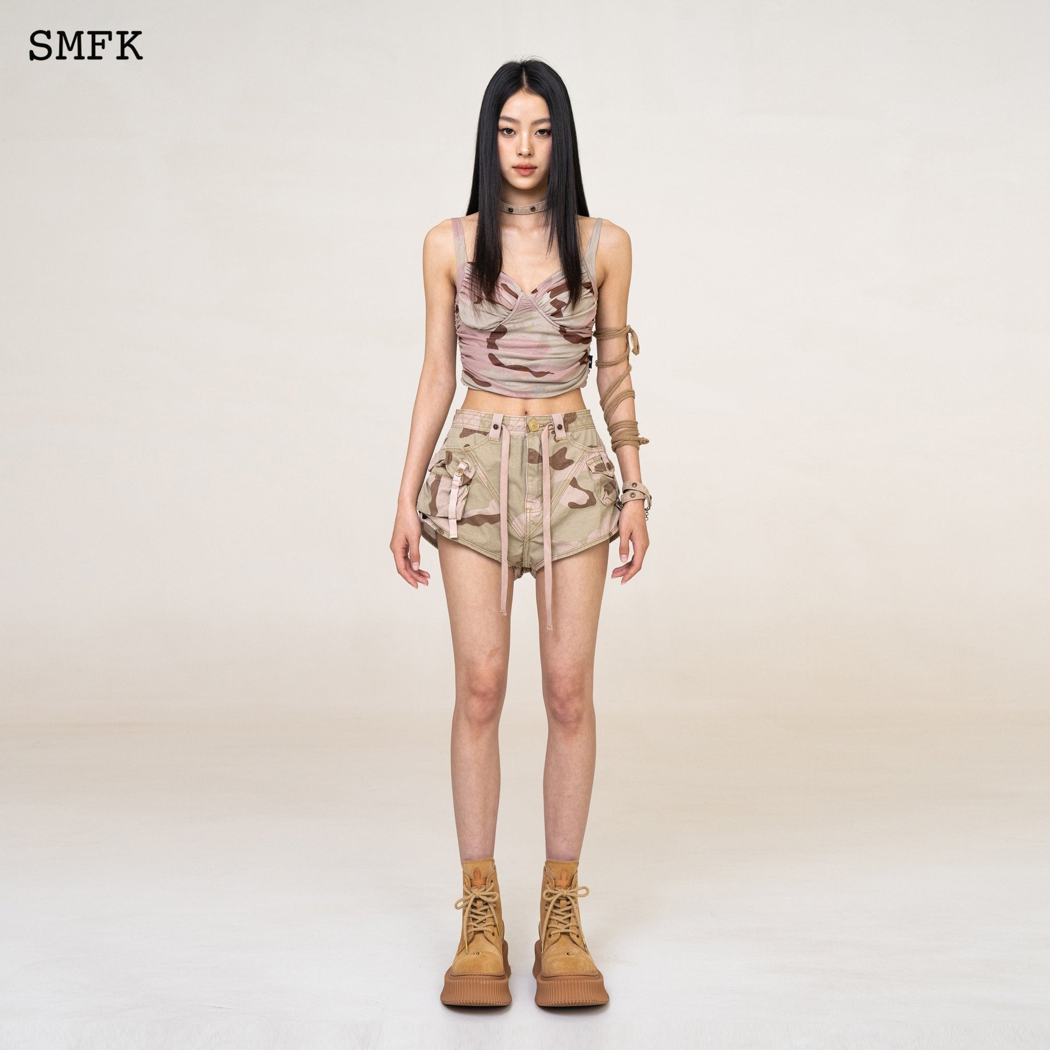 SMFK WildWorld Desert Camouflage Gown Style Vest | MADA IN CHINA