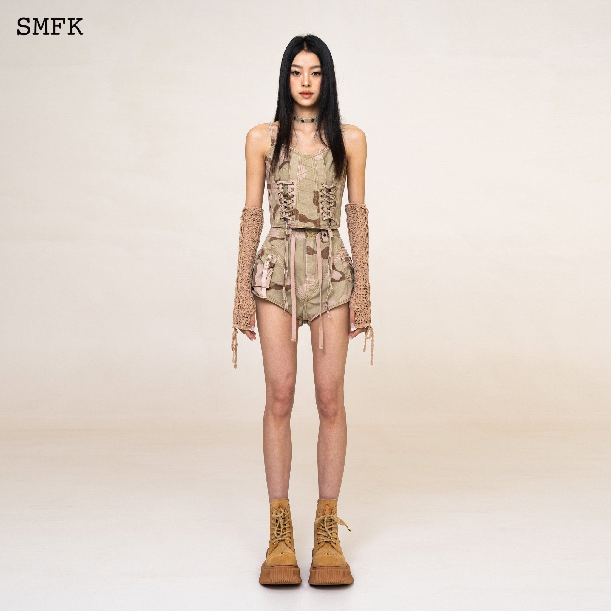 SMFK WildWorld Desert Camouflage Jellyfish Vest | MADA IN CHINA