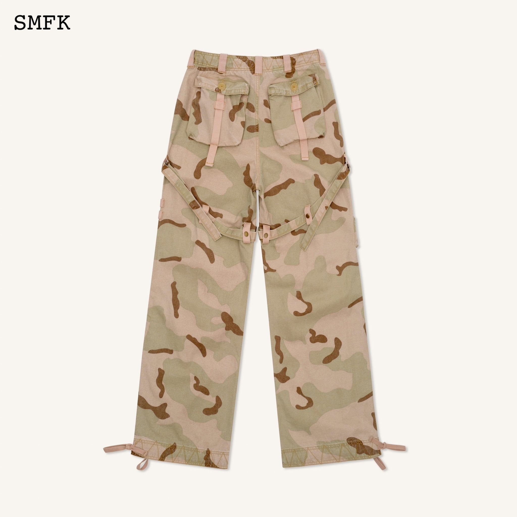 SMFK WildWorld Desert Camouflage Paratrooper Pants | MADA IN CHINA