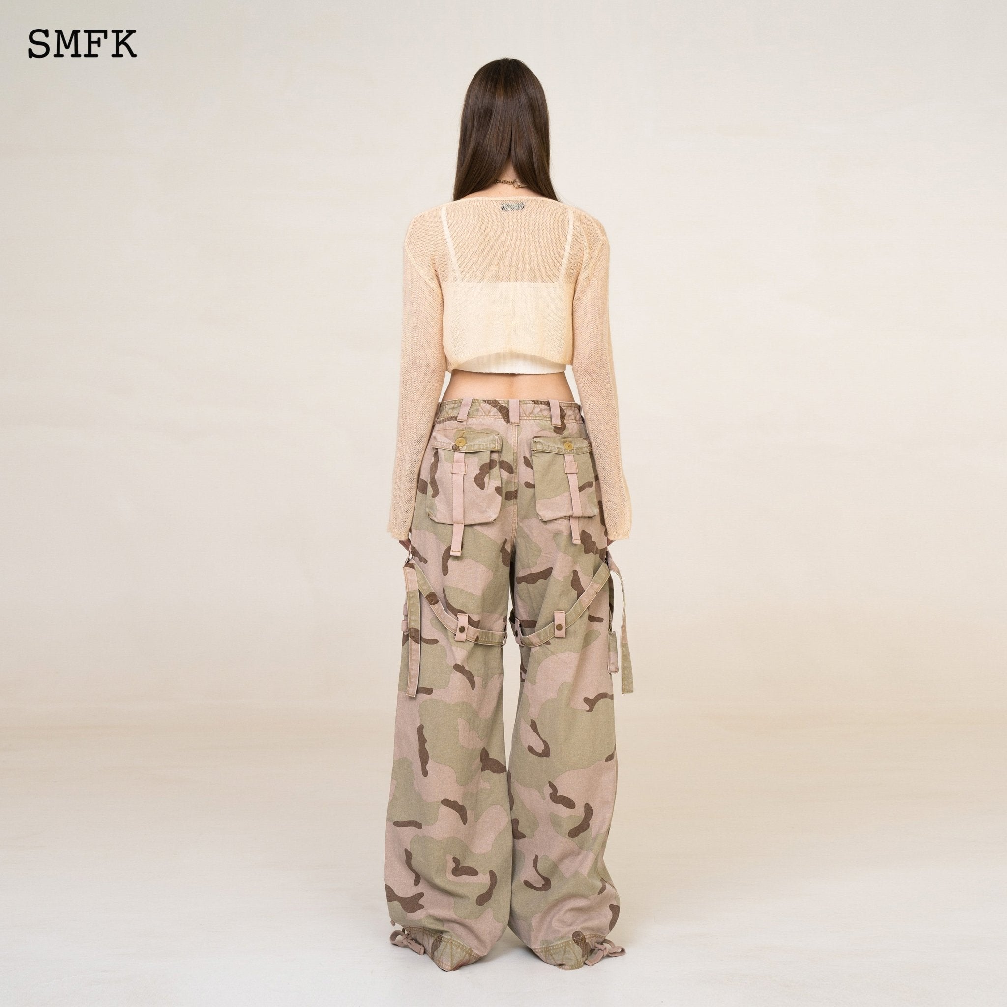 SMFK WildWorld Desert Camouflage Paratrooper Pants | MADA IN CHINA