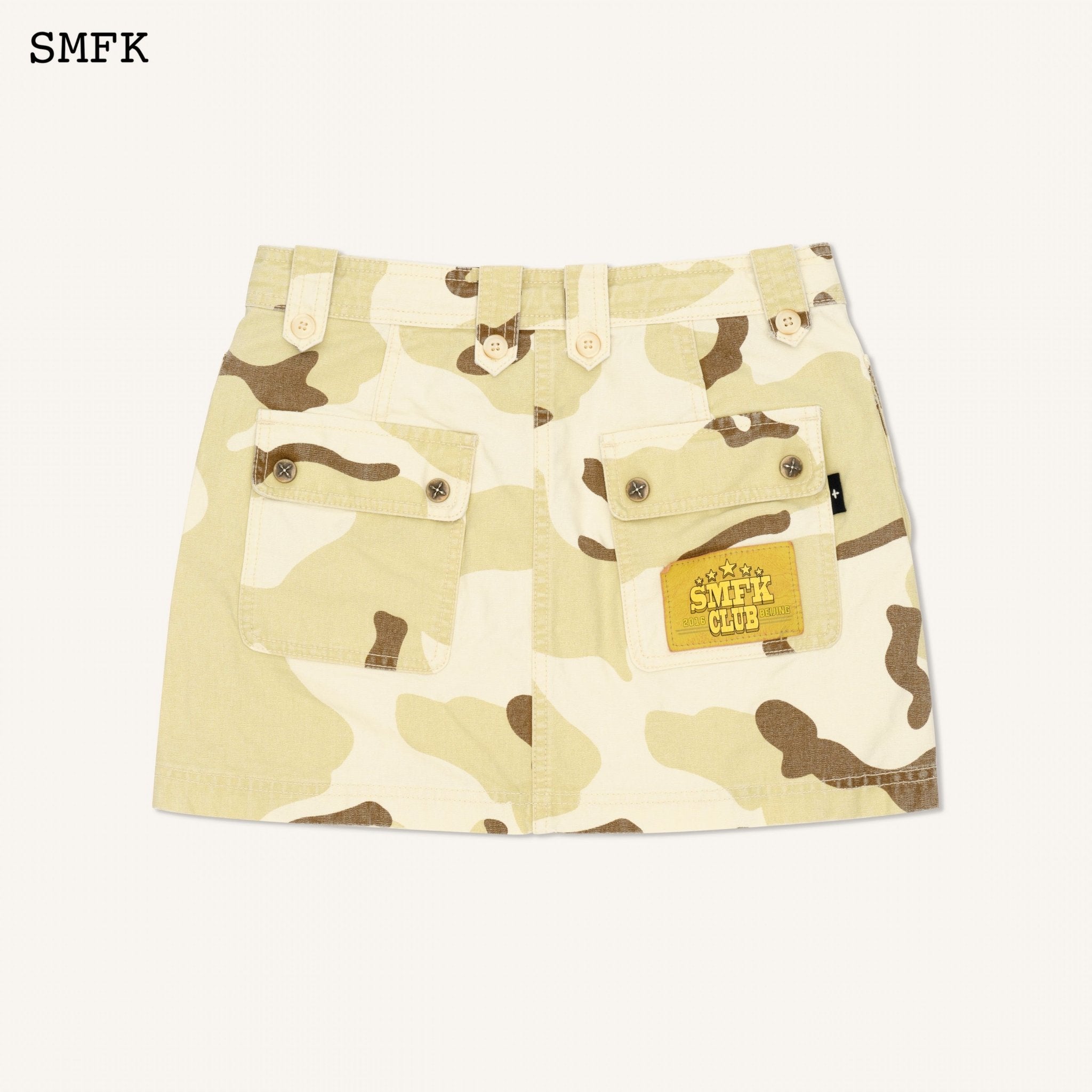 SMFK WildWorld Desert Camouflage Stray Mini Skirt | MADA IN CHINA