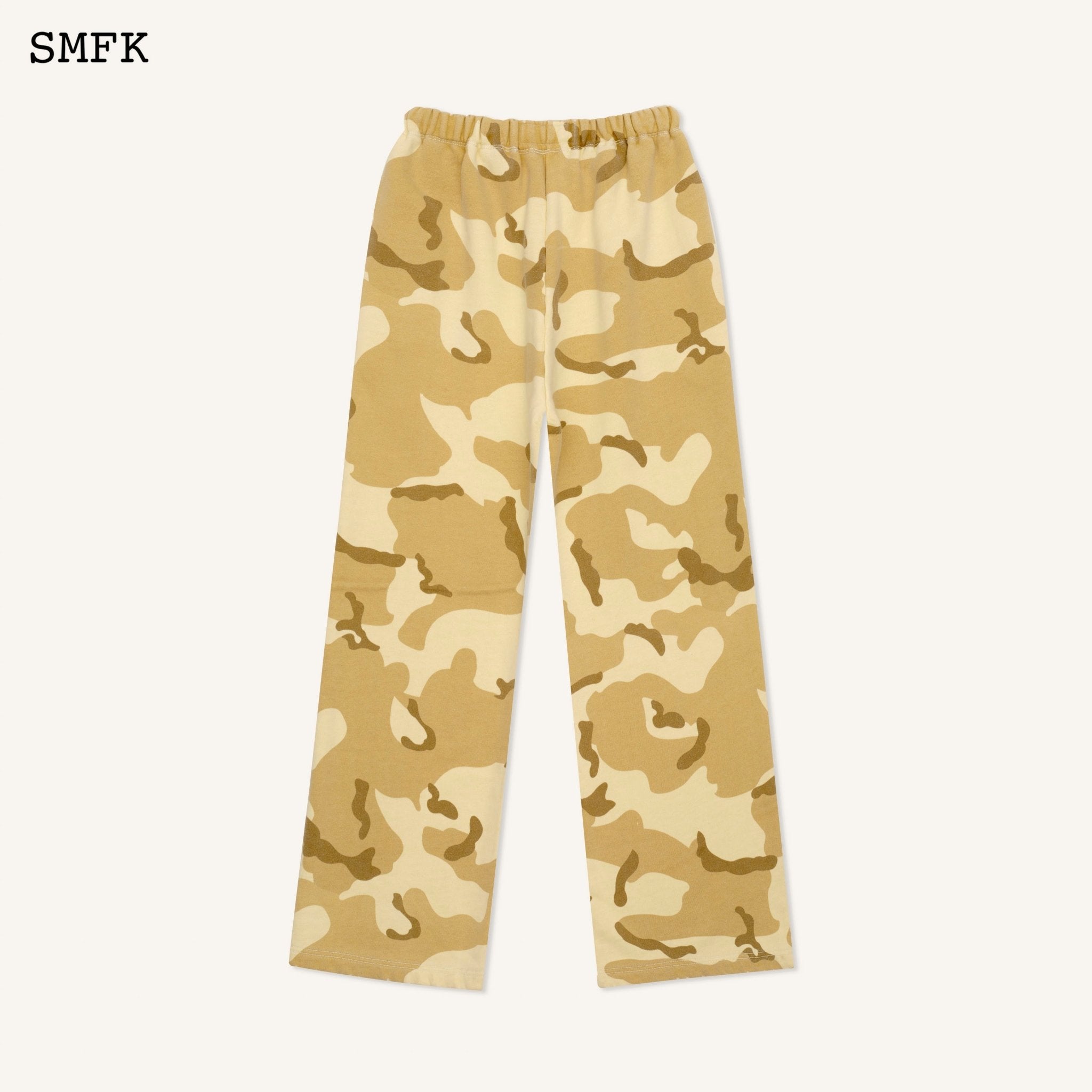 SMFK WildWorld Desert Camouflage Sweatpants Culottes | MADA IN CHINA