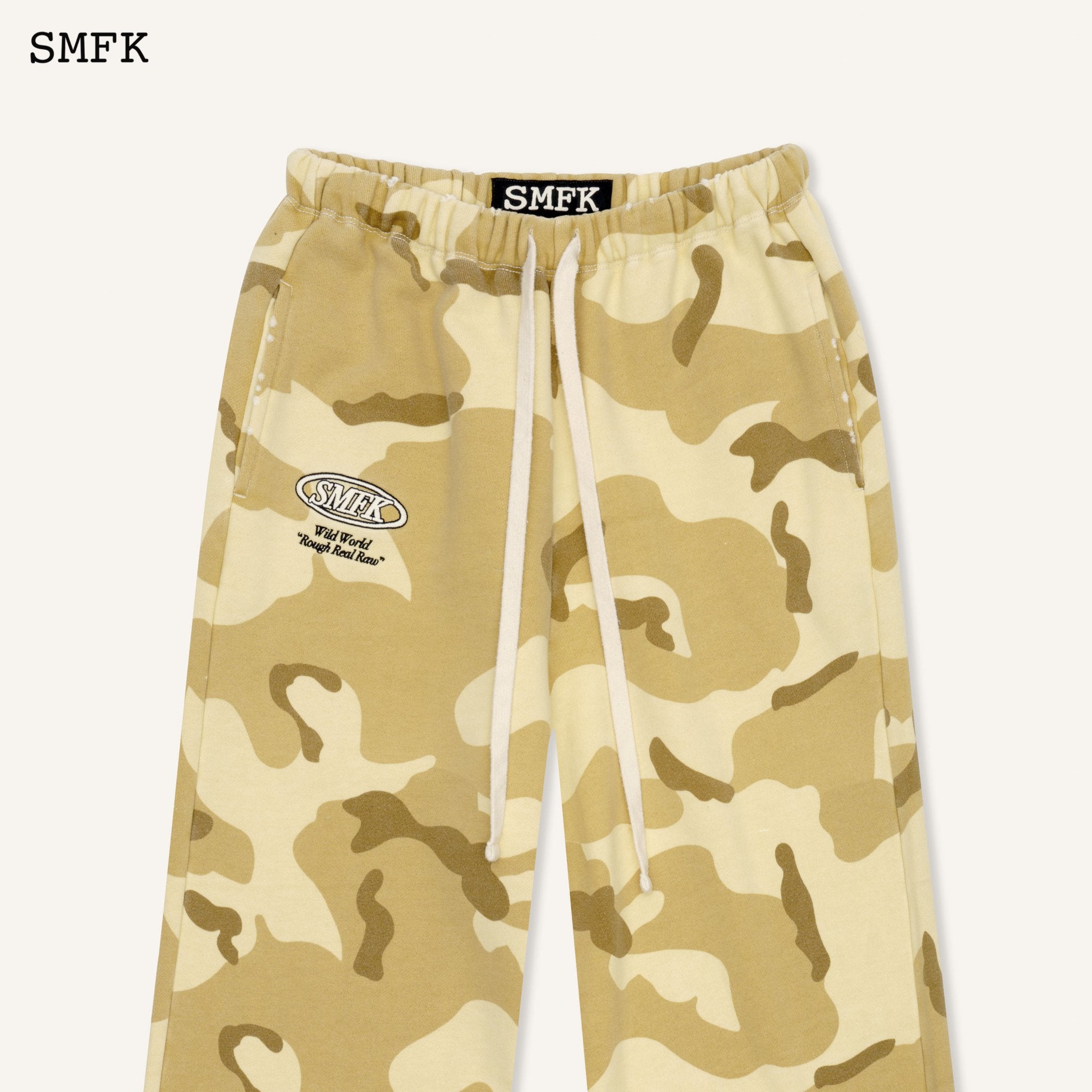 SMFK WildWorld Desert Camouflage Sweatpants Culottes | MADA IN CHINA