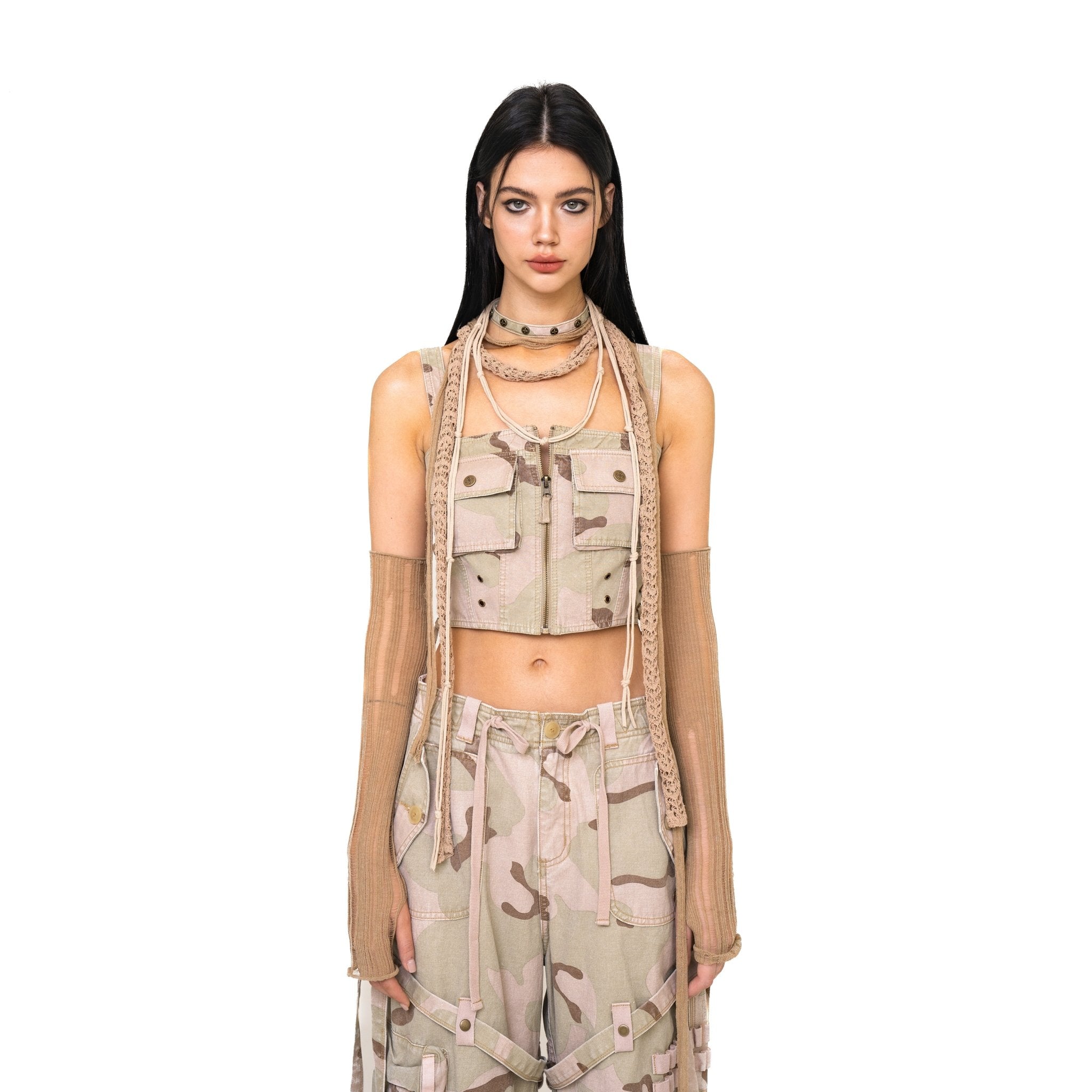 SMFK WildWorld Desert Camouflage Tactic Vest | MADA IN CHINA