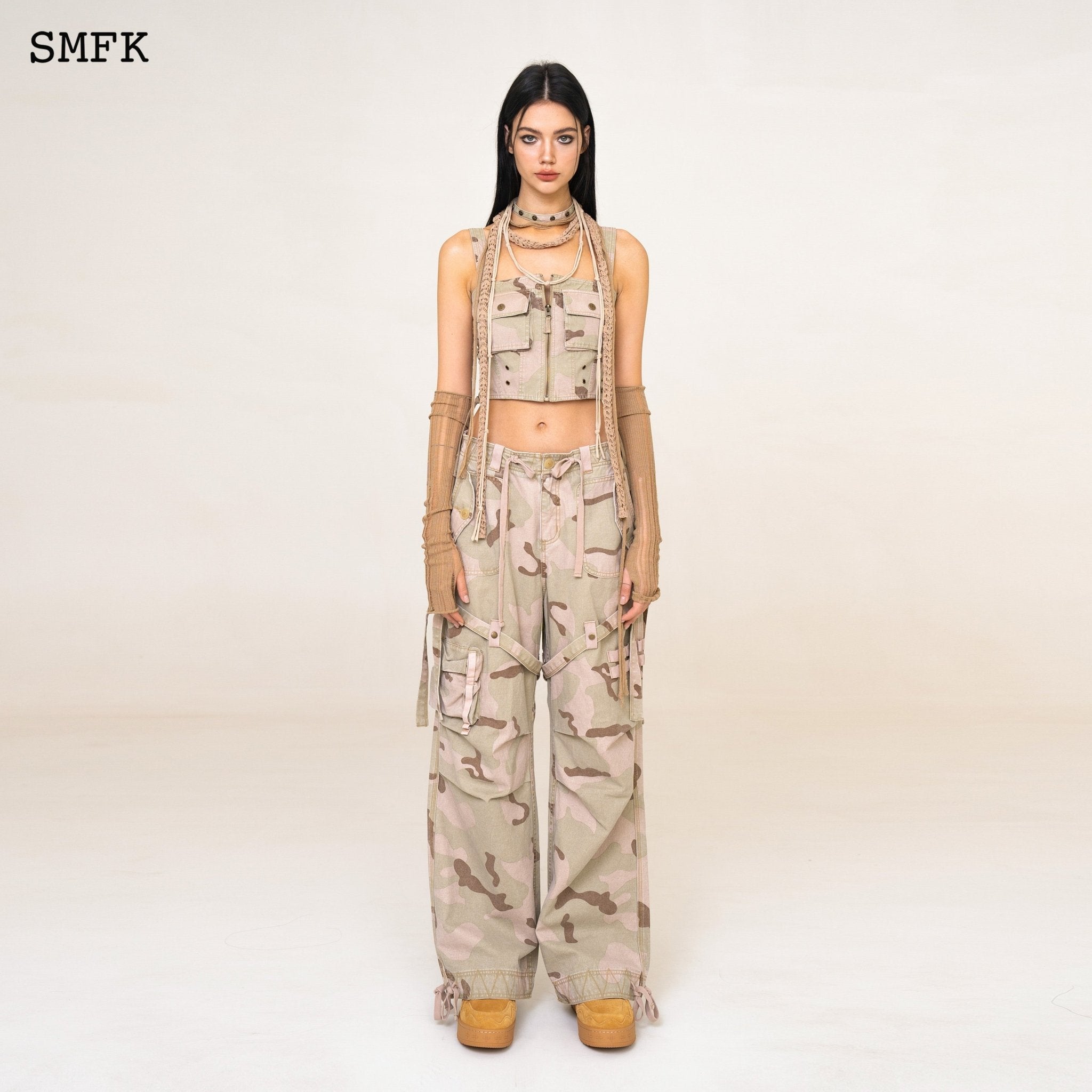 SMFK WildWorld Desert Camouflage Tactic Vest | MADA IN CHINA