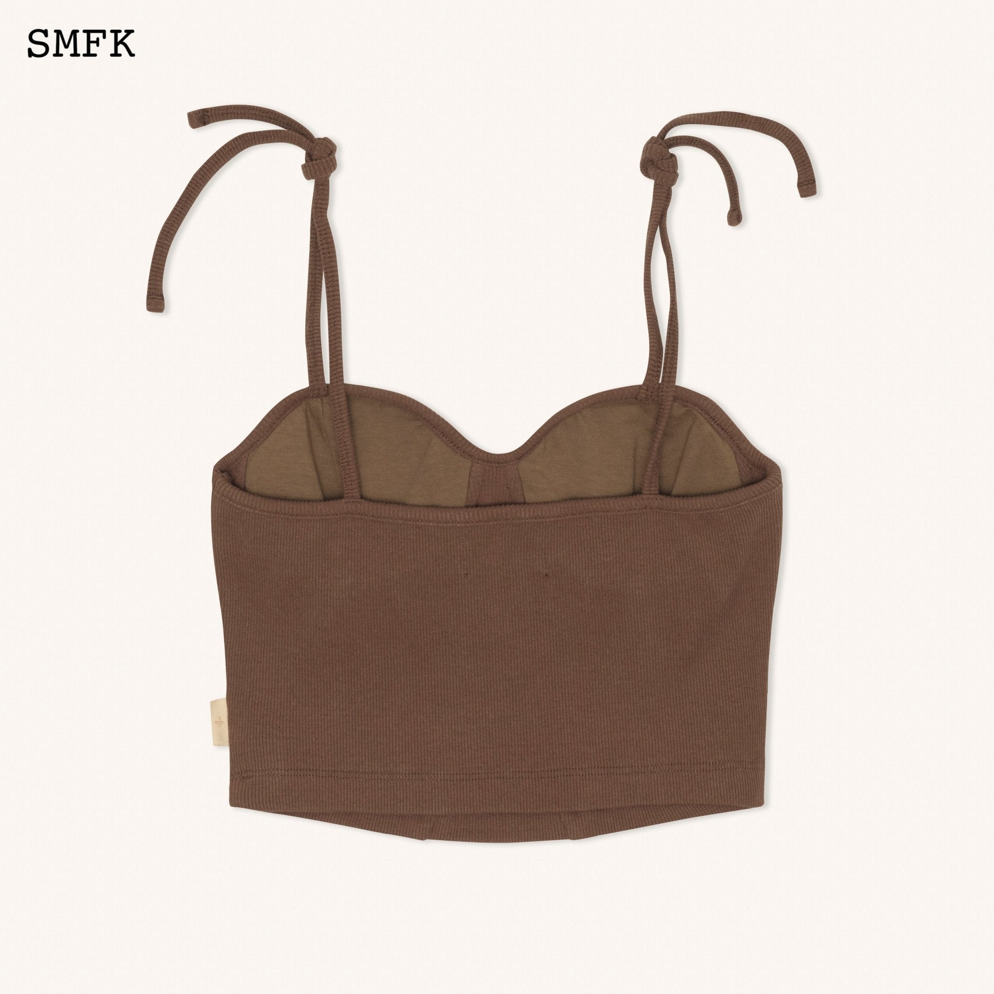 SMFK WildWorld Desert Tactic Tube Top In Brown | MADA IN CHINA