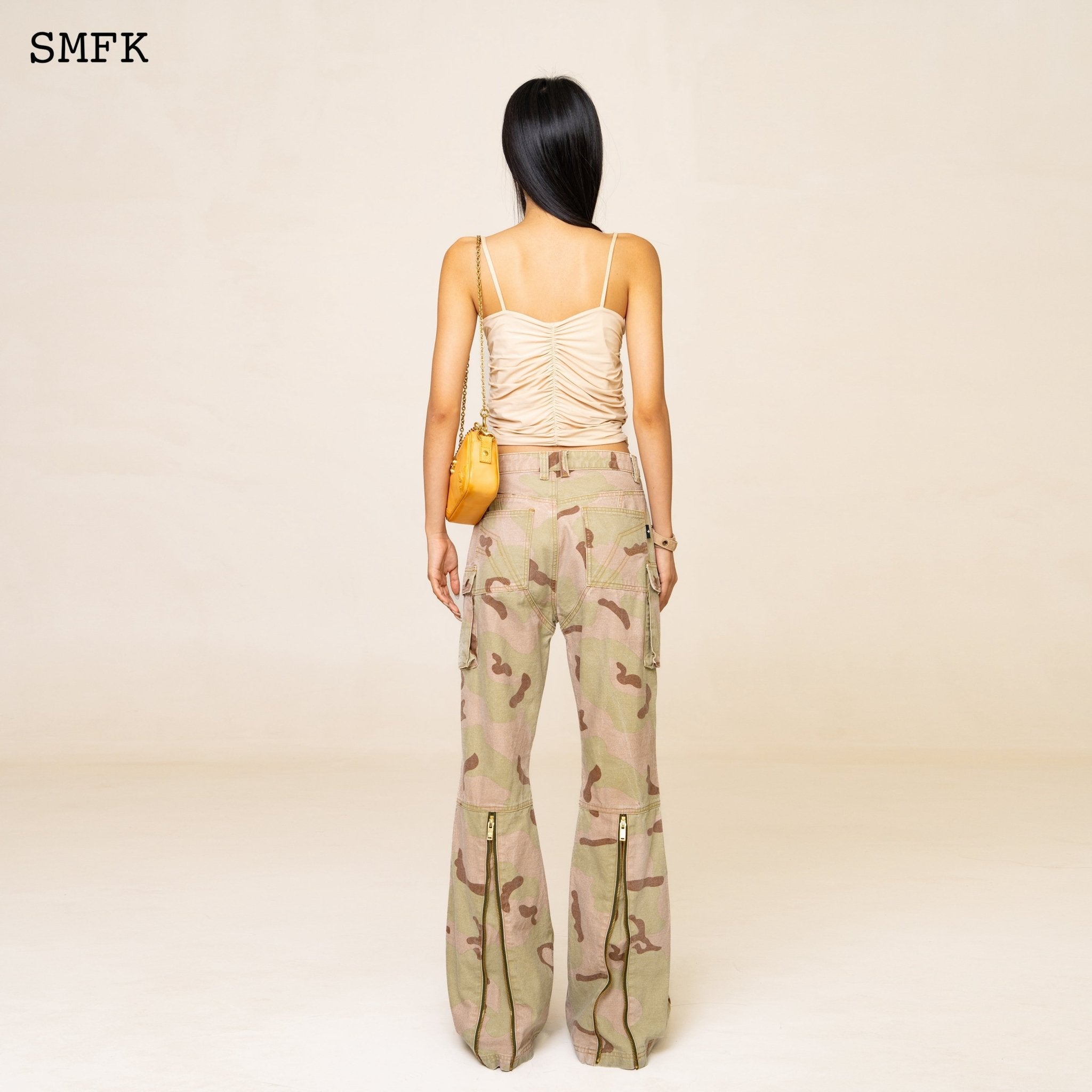 SMFK WildWorld Desert Viper Gauze Suspender Top | MADA IN CHINA