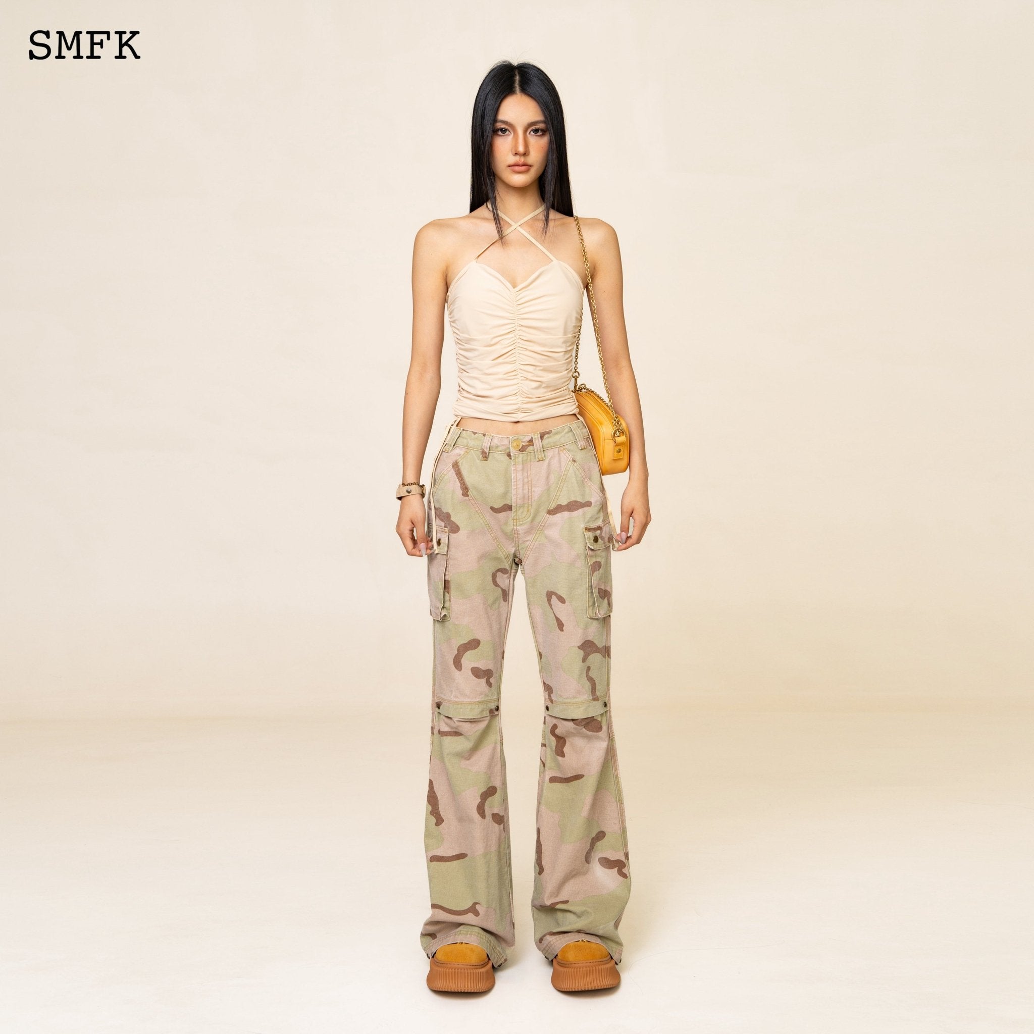 SMFK WildWorld Desert Viper Gauze Suspender Top | MADA IN CHINA