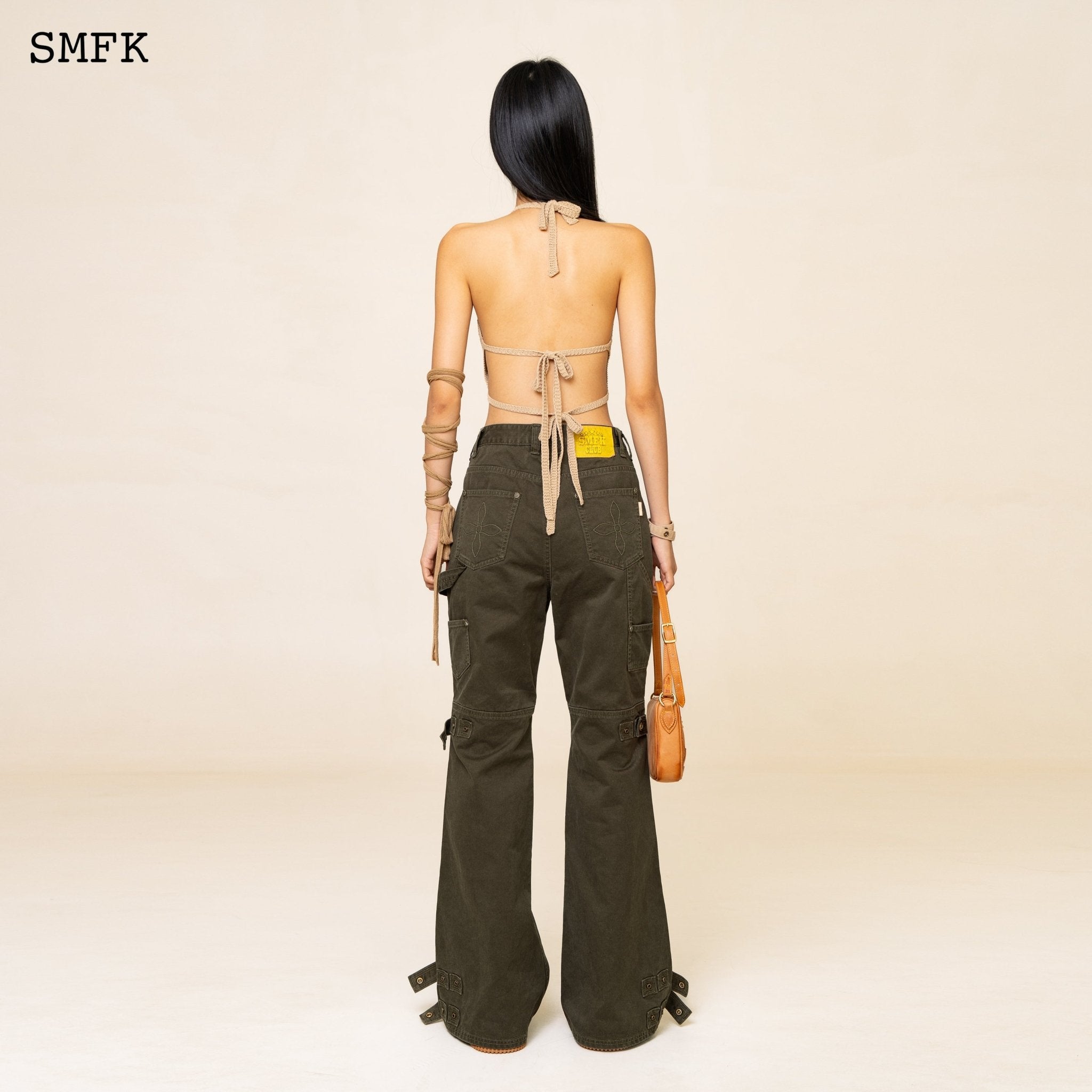 SMFK WildWorld Desert Viper Weaved Suspender Top | MADA IN CHINA