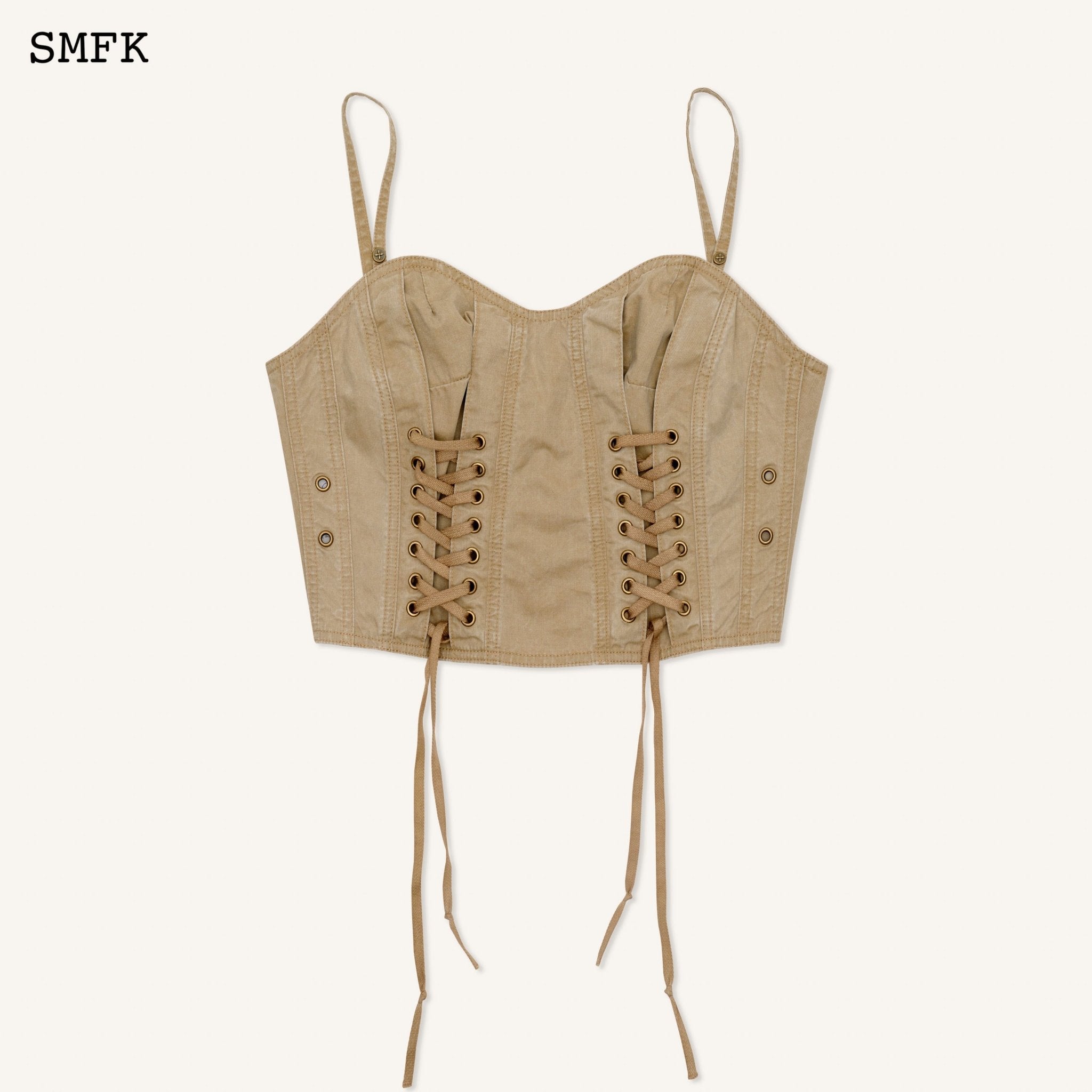 SMFK WildWorld Jellyfish Workwear Vest With Ties | MADA IN CHINA