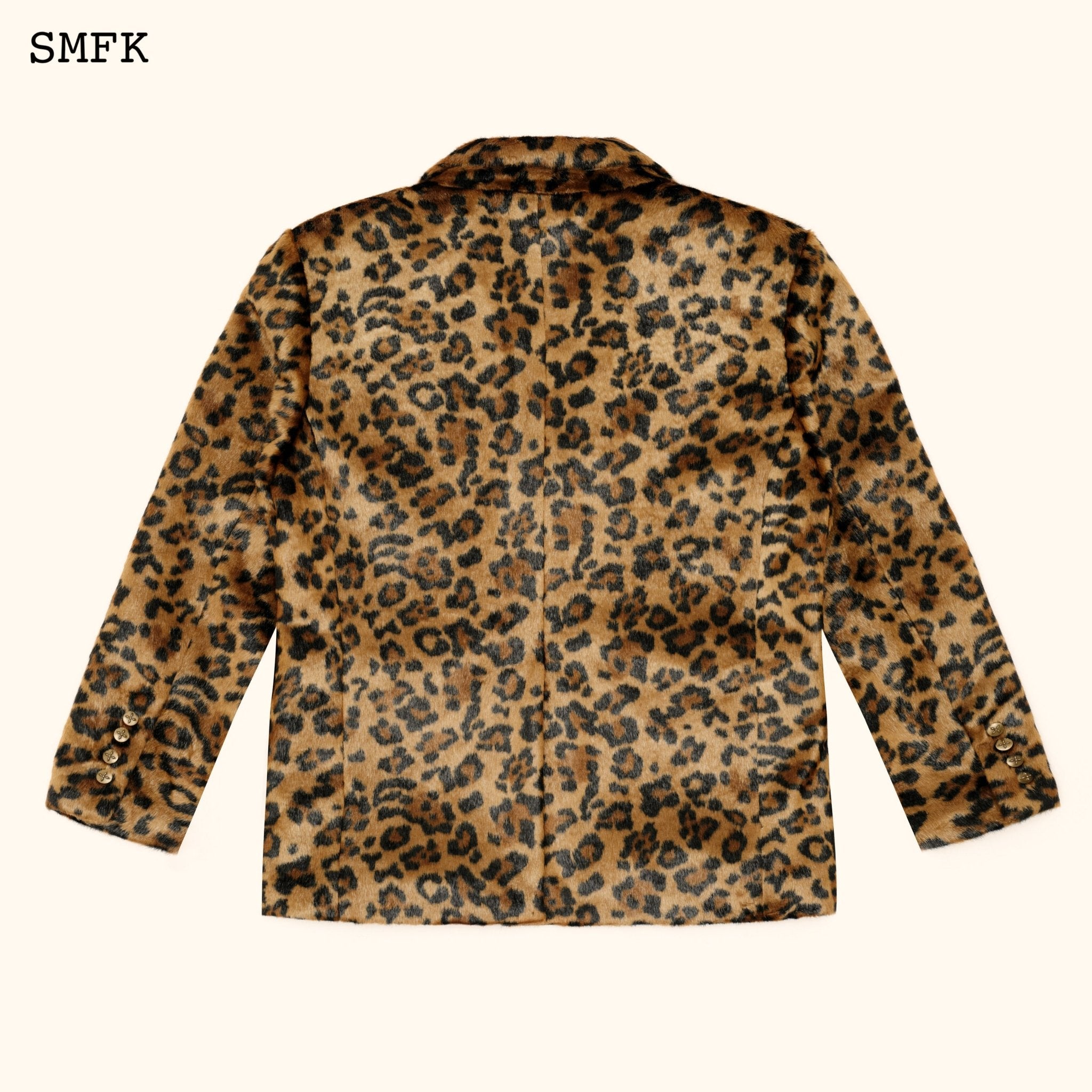 SMFK WildWorld Leopard Faux Fur Suit | MADA IN CHINA