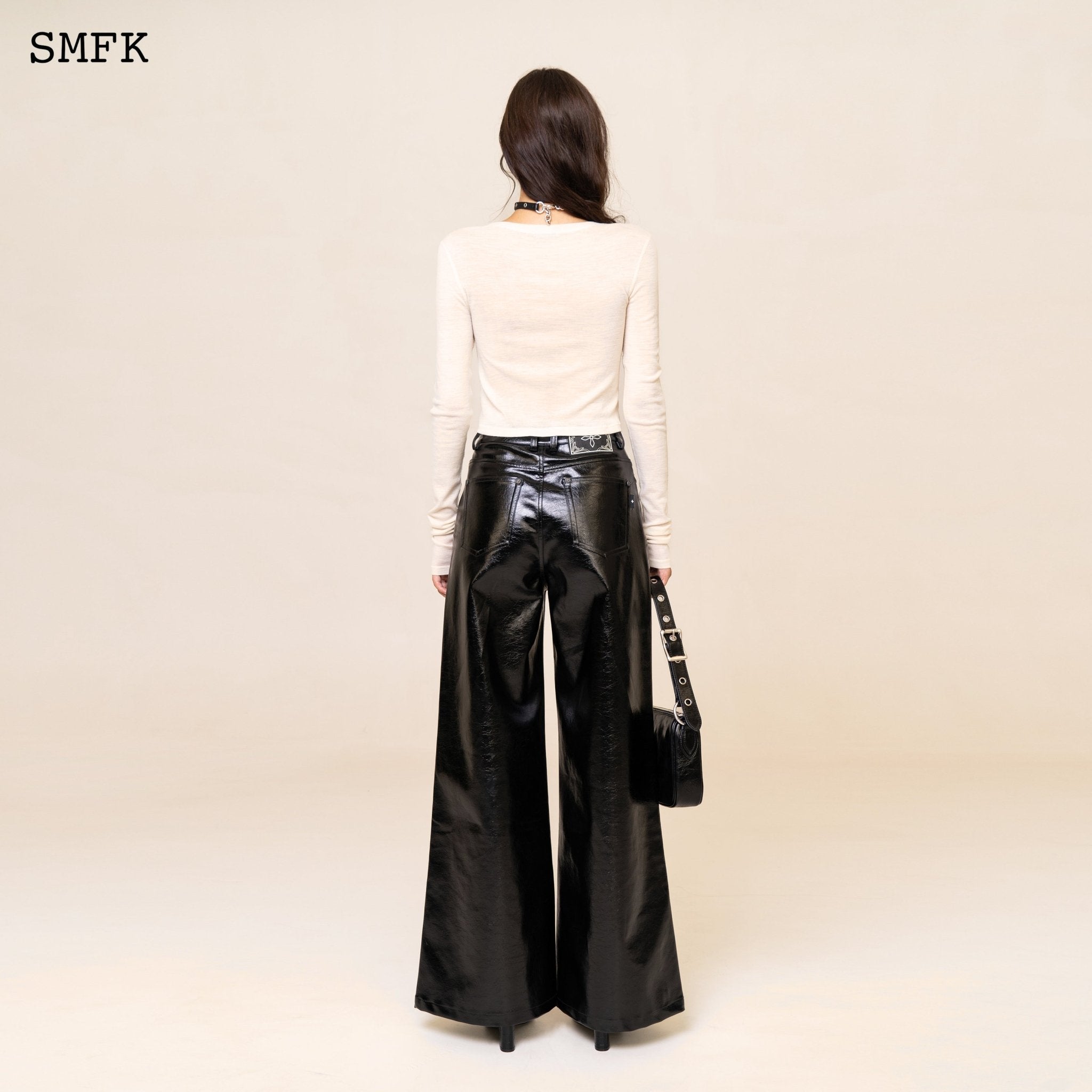 SMFK WildWorld Loose Leather Trousers | MADA IN CHINA