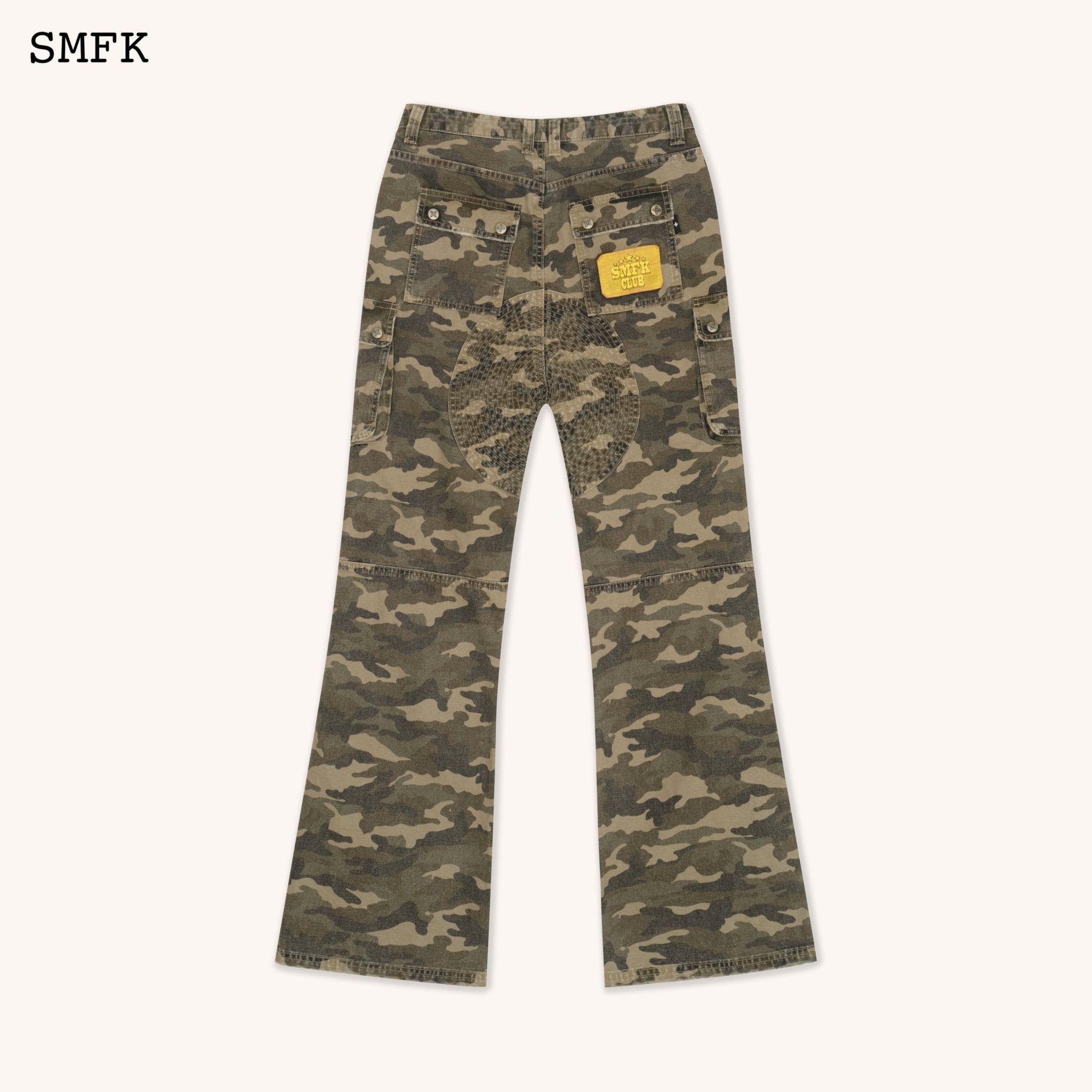 SMFK WildWorld Mermaid Camouflage Workwear Pants | MADA IN CHINA