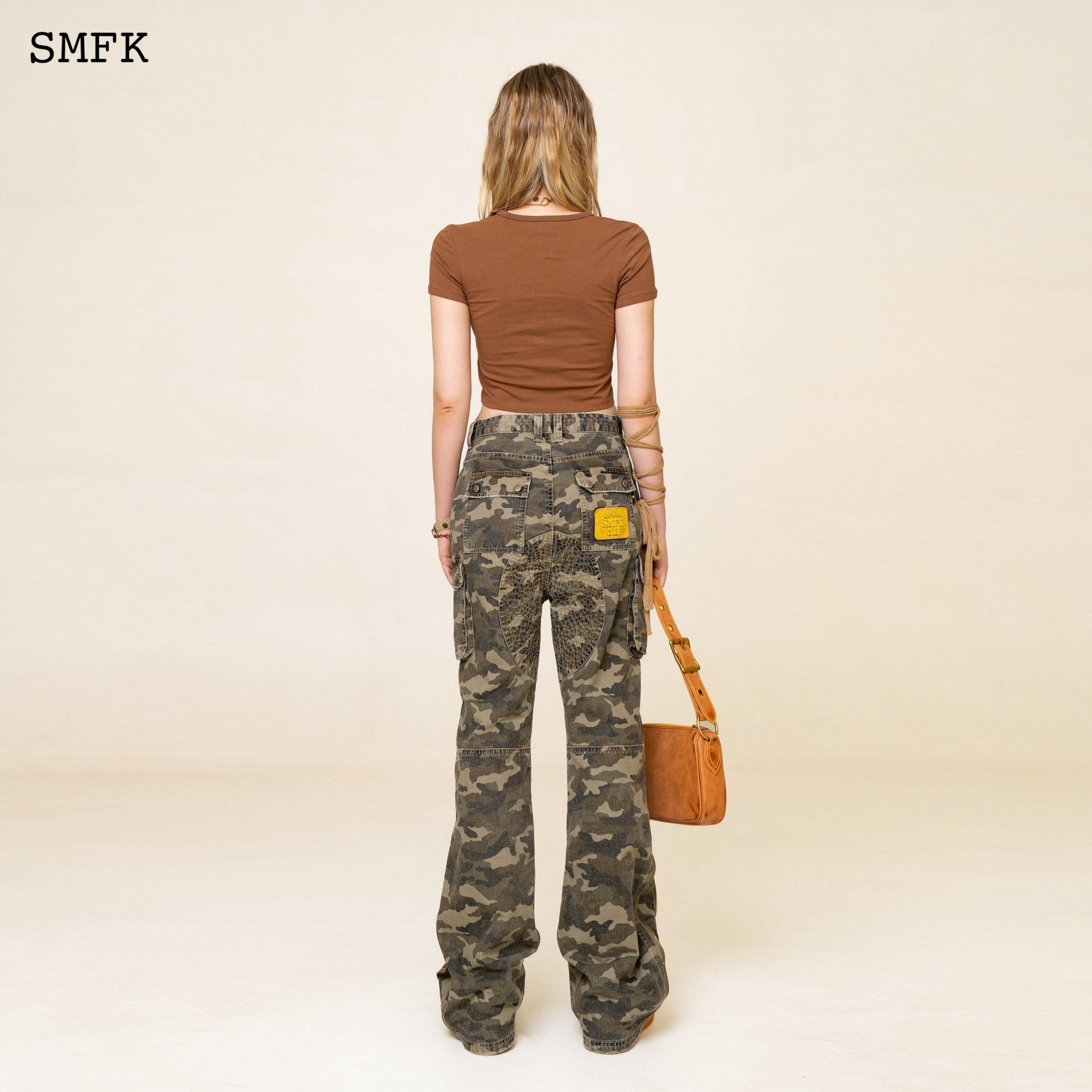 SMFK WildWorld Mermaid Camouflage Workwear Pants | MADA IN CHINA