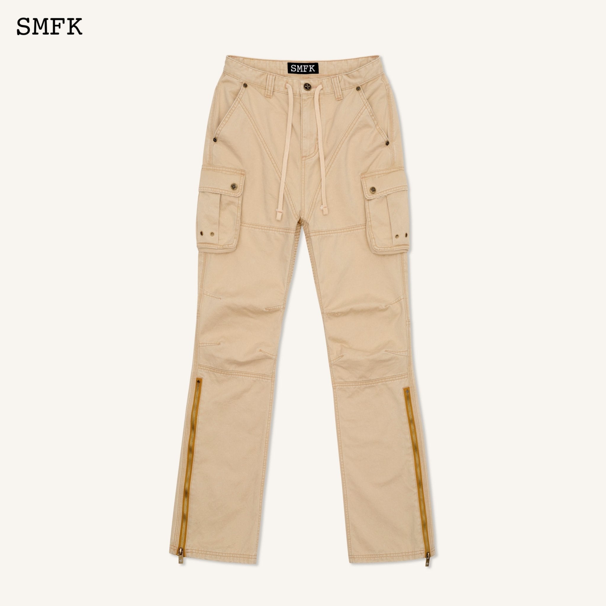 SMFK WildWorld Mermaid Work Wear Pants Wheat | MADA IN CHINA