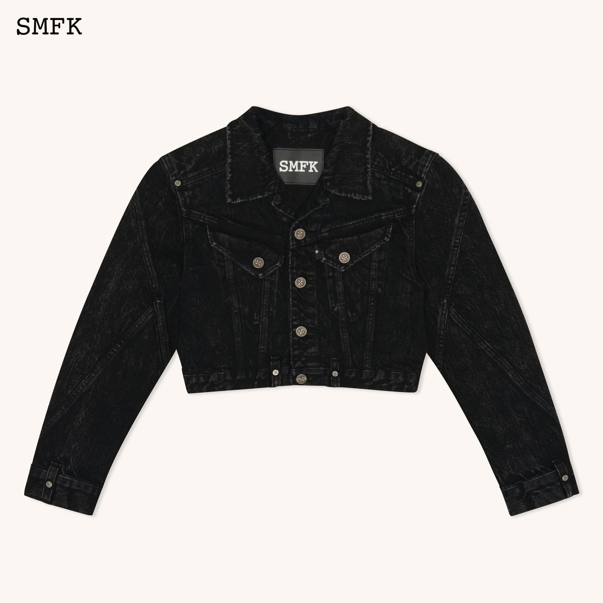 SMFK WildWorld Rider Denim Short Jacket | MADA IN CHINA