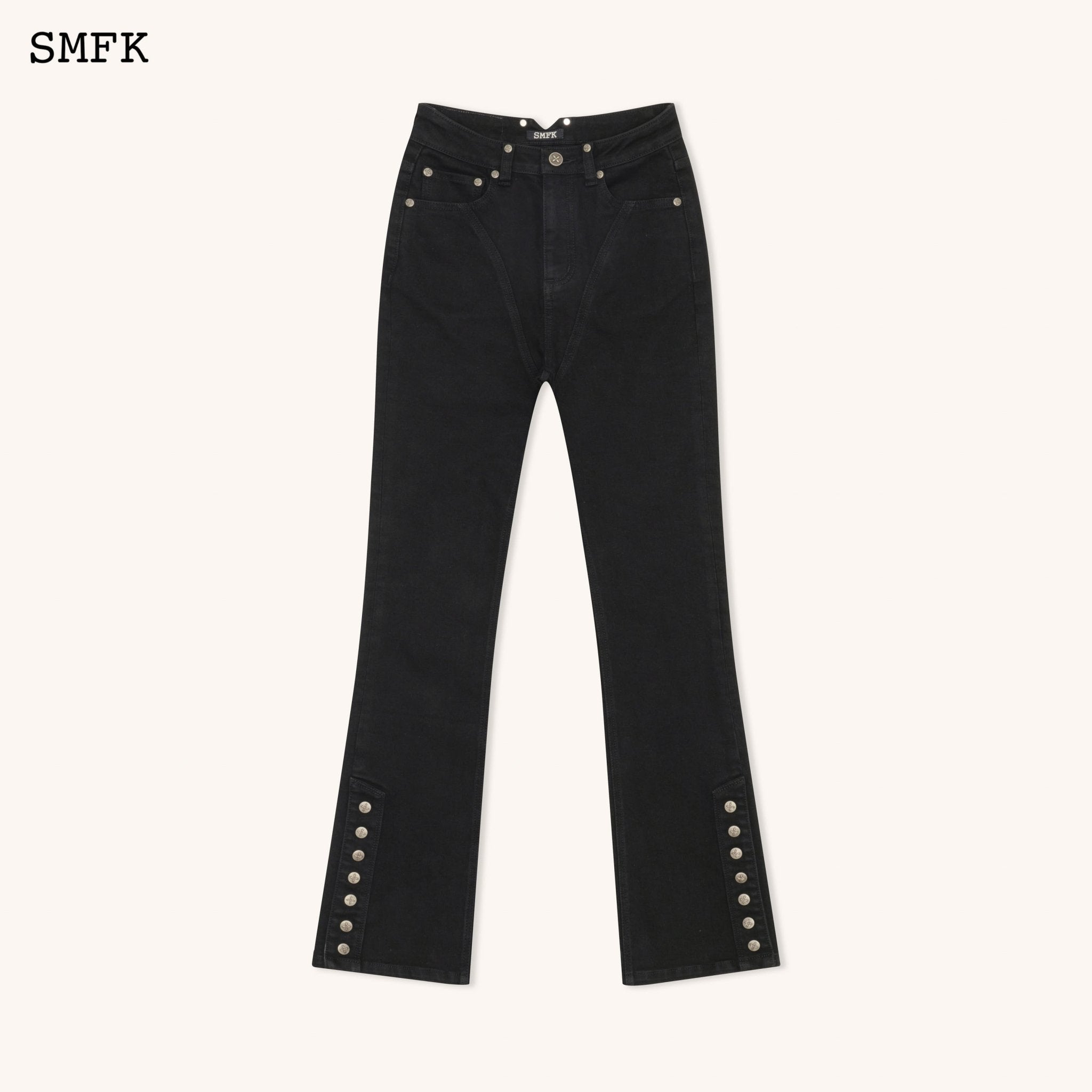 SMFK WildWorld Rider Mermaid Black Jeans | MADA IN CHINA