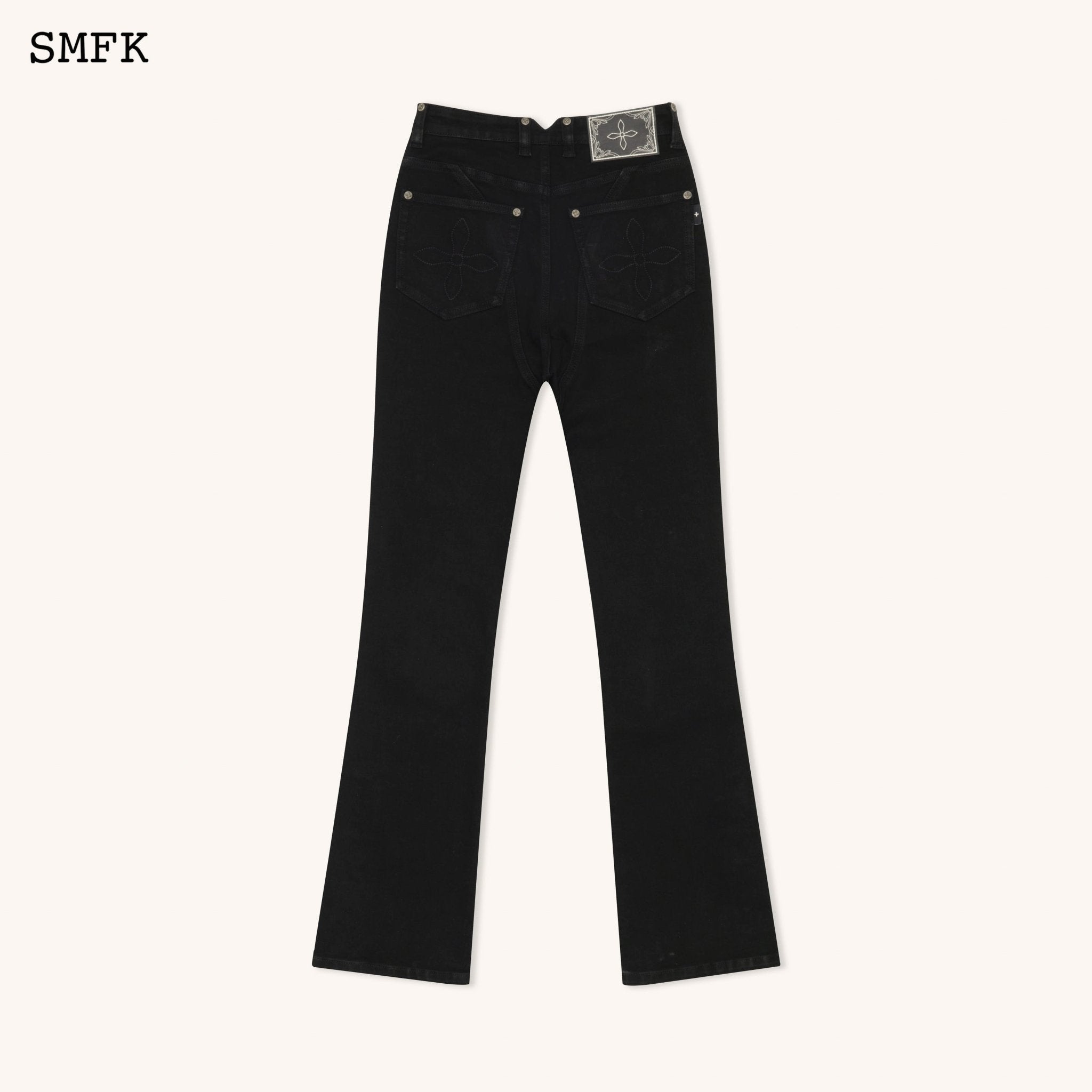 SMFK WildWorld Rider Mermaid Black Jeans | MADA IN CHINA