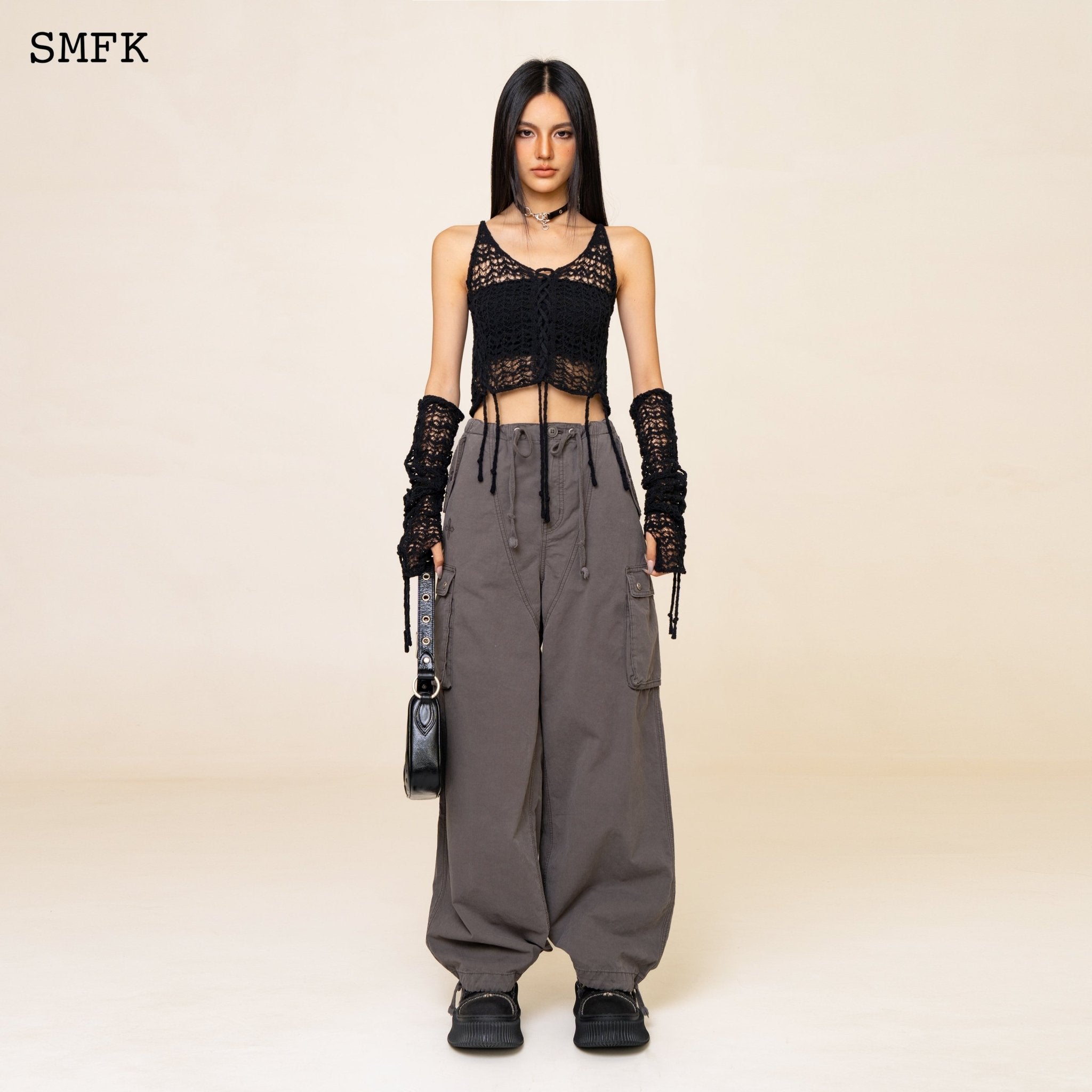 SMFK WildWorld Storm Grey Stray Paratrooper Pants | MADA IN CHINA