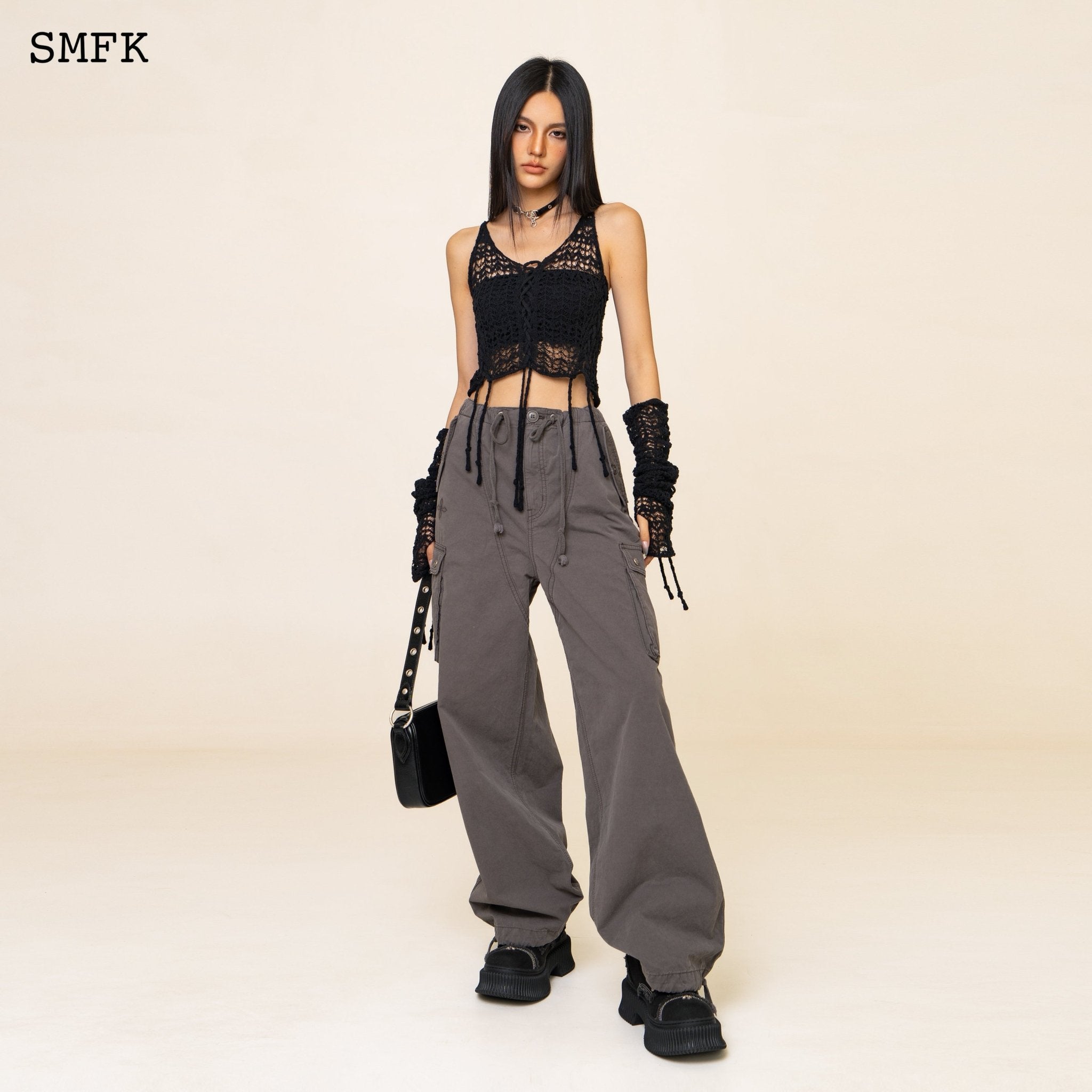 SMFK WildWorld Storm Grey Stray Paratrooper Pants | MADA IN CHINA