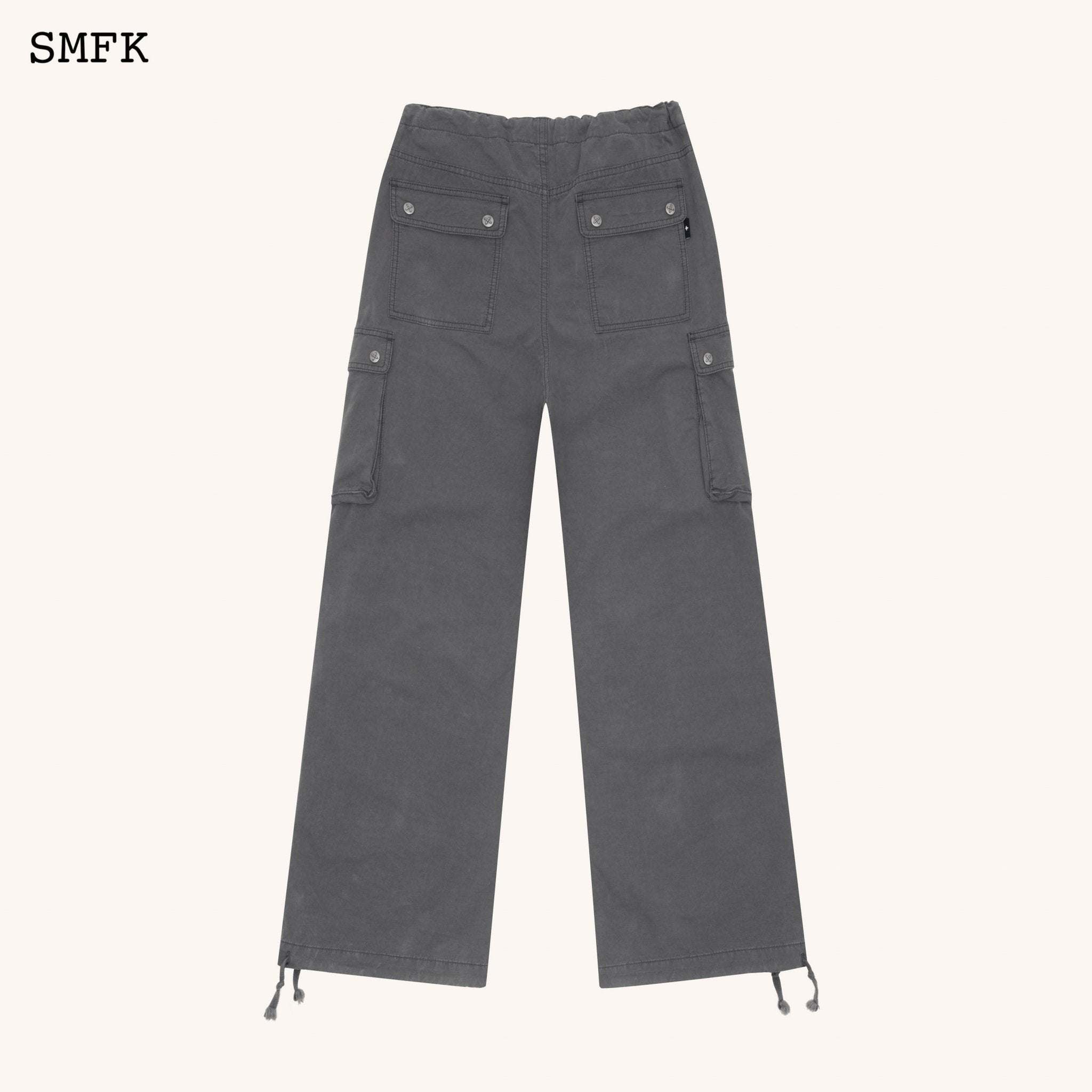 SMFK WildWorld Storm Grey Stray Paratrooper Pants | MADA IN CHINA