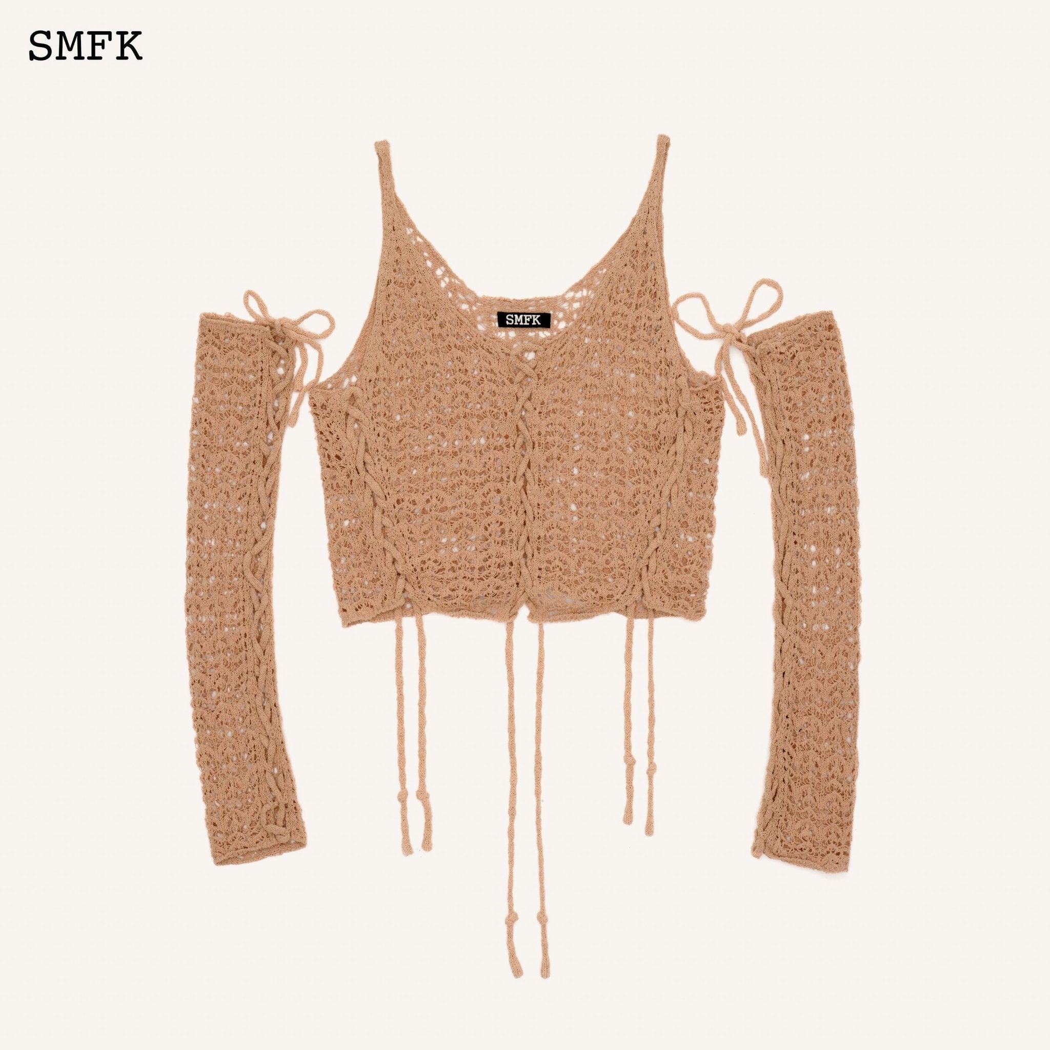 SMFK WildWorld Stray Jellyfish Knitted Cardigan | MADA IN CHINA