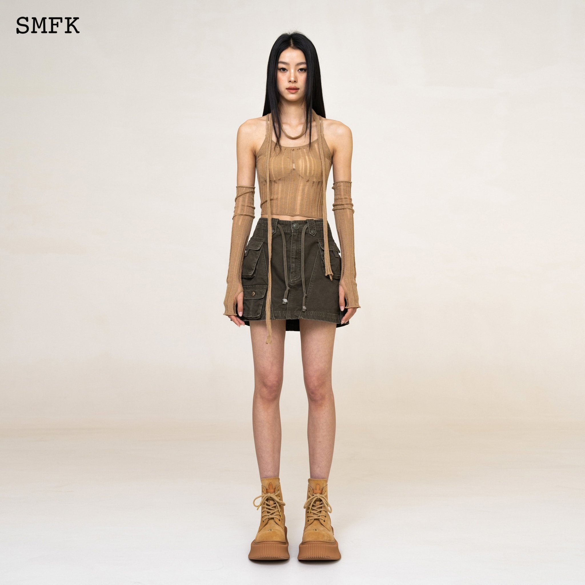 SMFK WildWorld Stray Jellyfish Knitted Cardigan | MADA IN CHINA