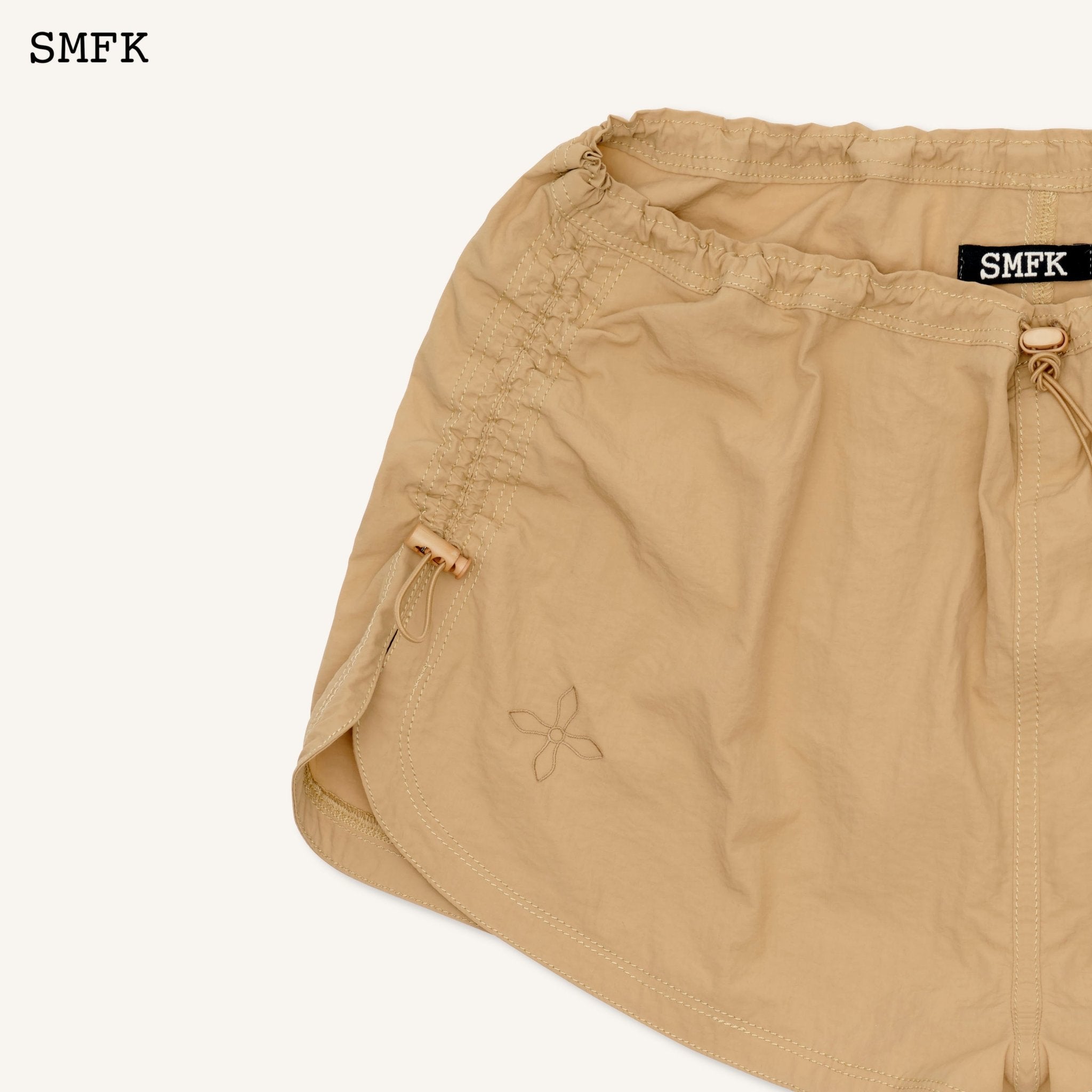 SMFK WildWorld Stray Paratrooper Shorts Wheat | MADA IN CHINA