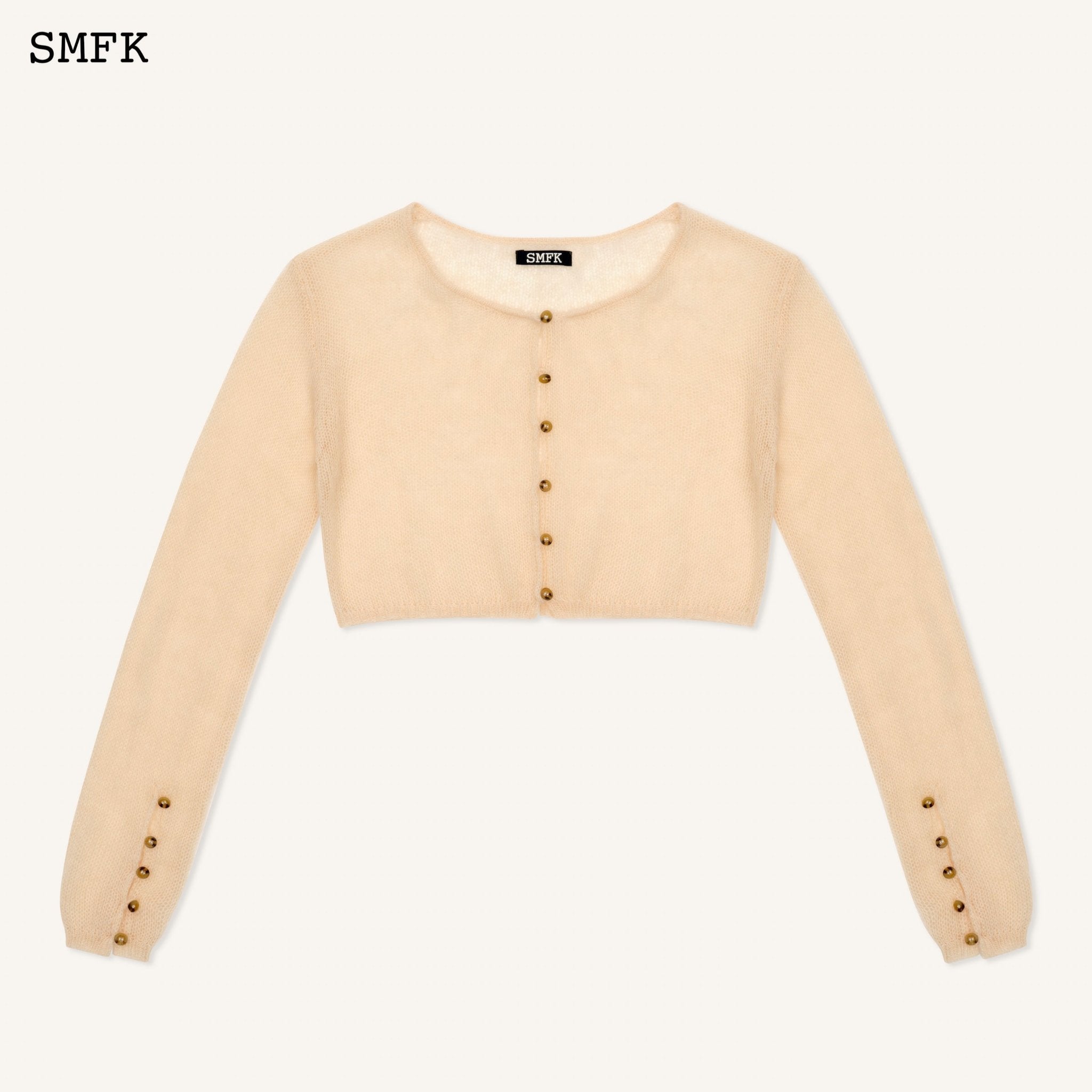 SMFK WildWorld Stray Wool Knitted Cardigan | MADA IN CHINA