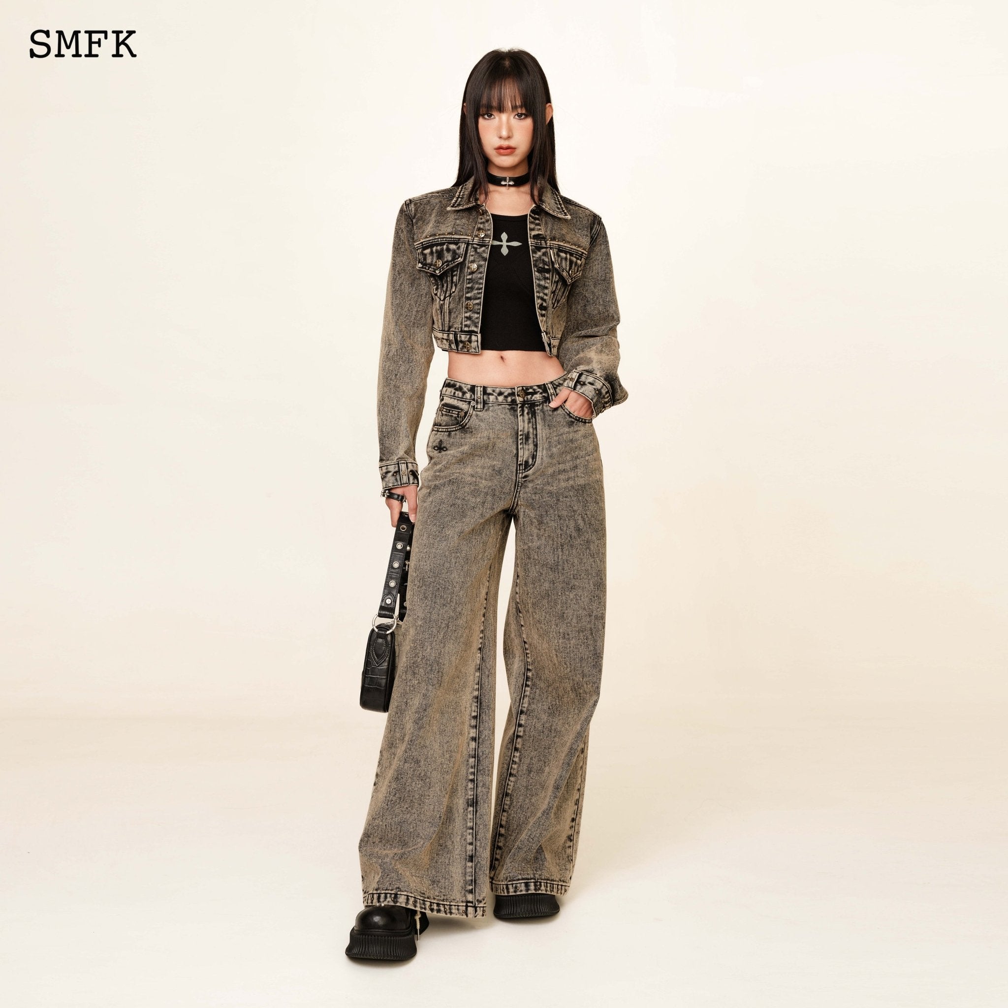 SMFK WildWorld Tarpan Classic Sunset Flared Jeans | MADA IN CHINA