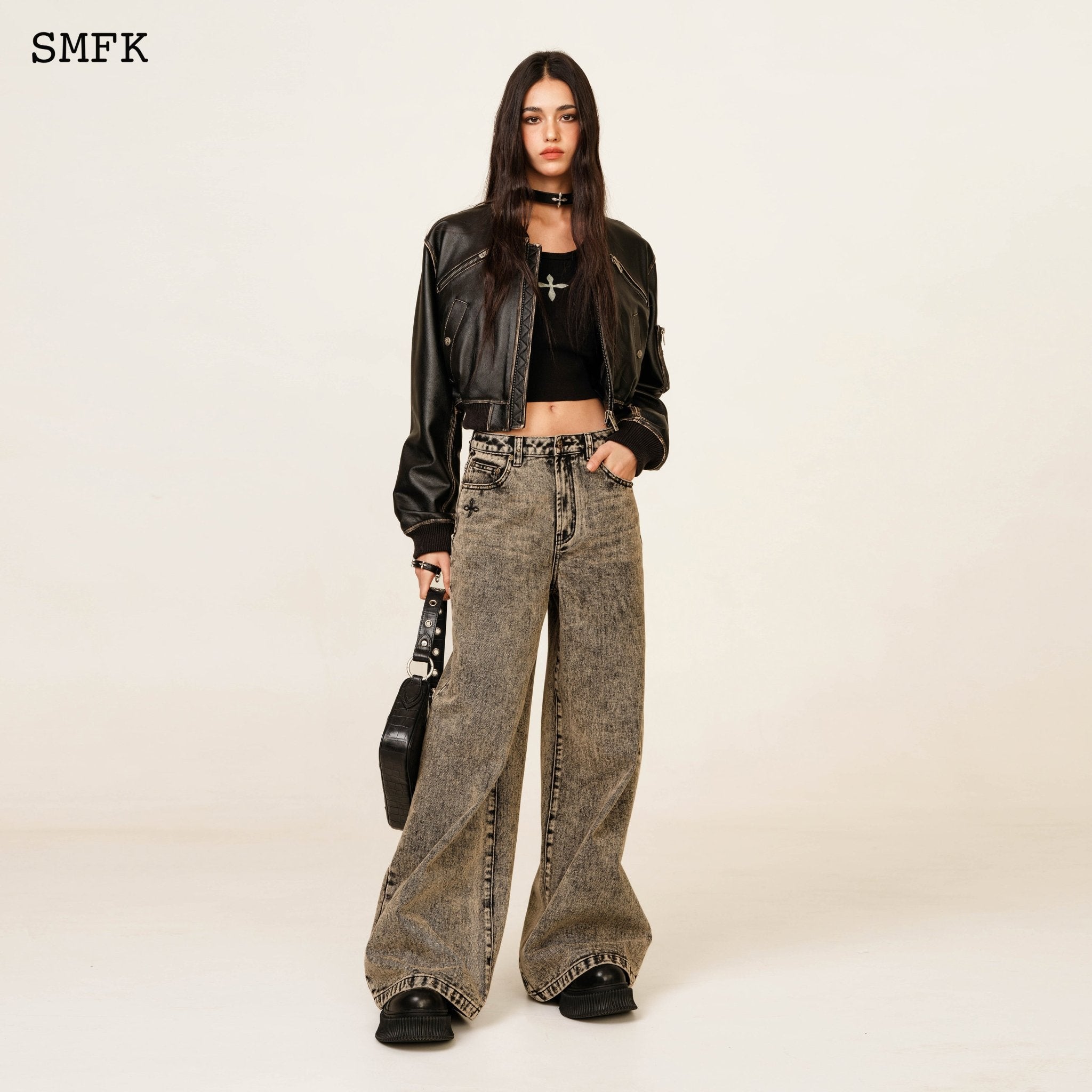 SMFK WildWorld Tarpan Classic Sunset Flared Jeans | MADA IN CHINA