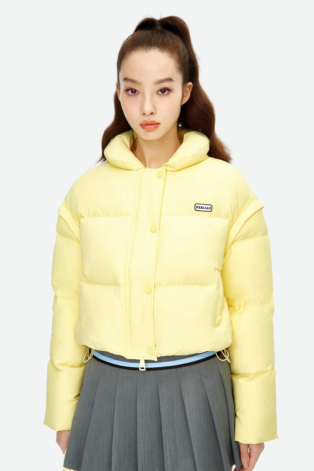 HERLIAN Yellow Bread Down Jacket | MADA IN CHINA